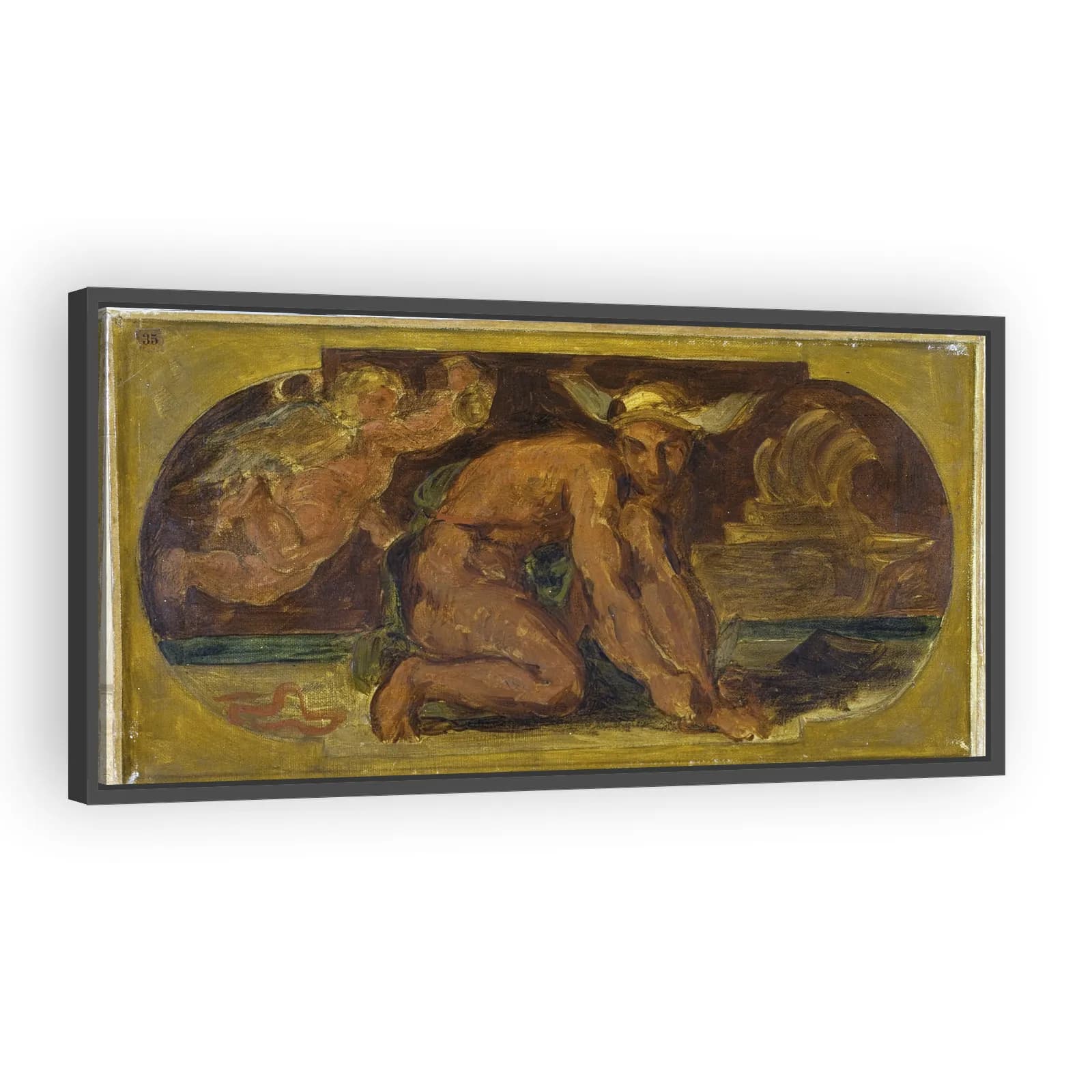 unknown by Eugene Delacroix