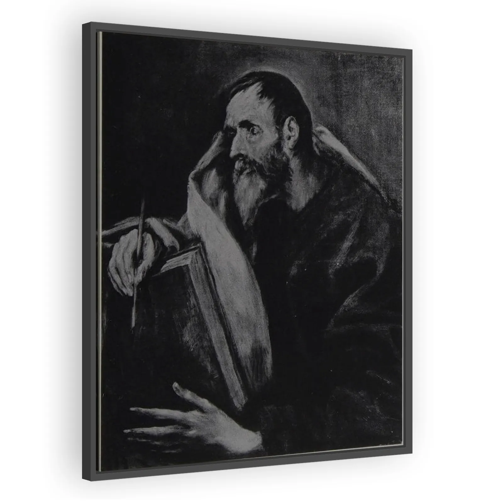 Saint Luke by El Greco