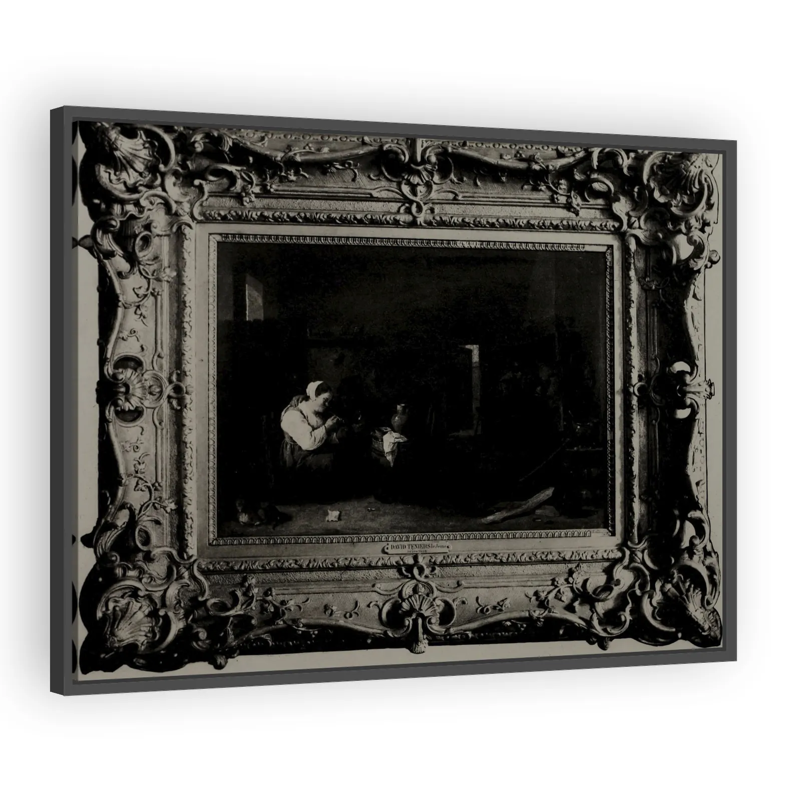 Woman Smoking in an Inn by David Teniers The Younger