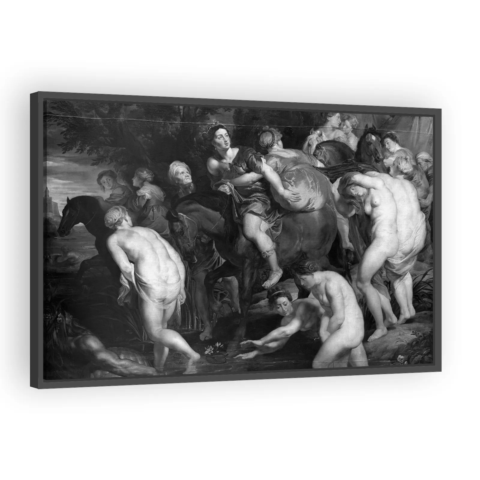 The Flight of Cloelia by Peter Paul Rubens