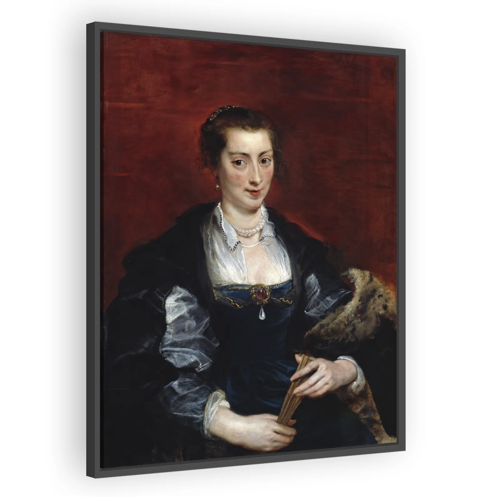Portrait of a Woman (traditionally identified as Isabella Brant) by Peter Paul Rubens