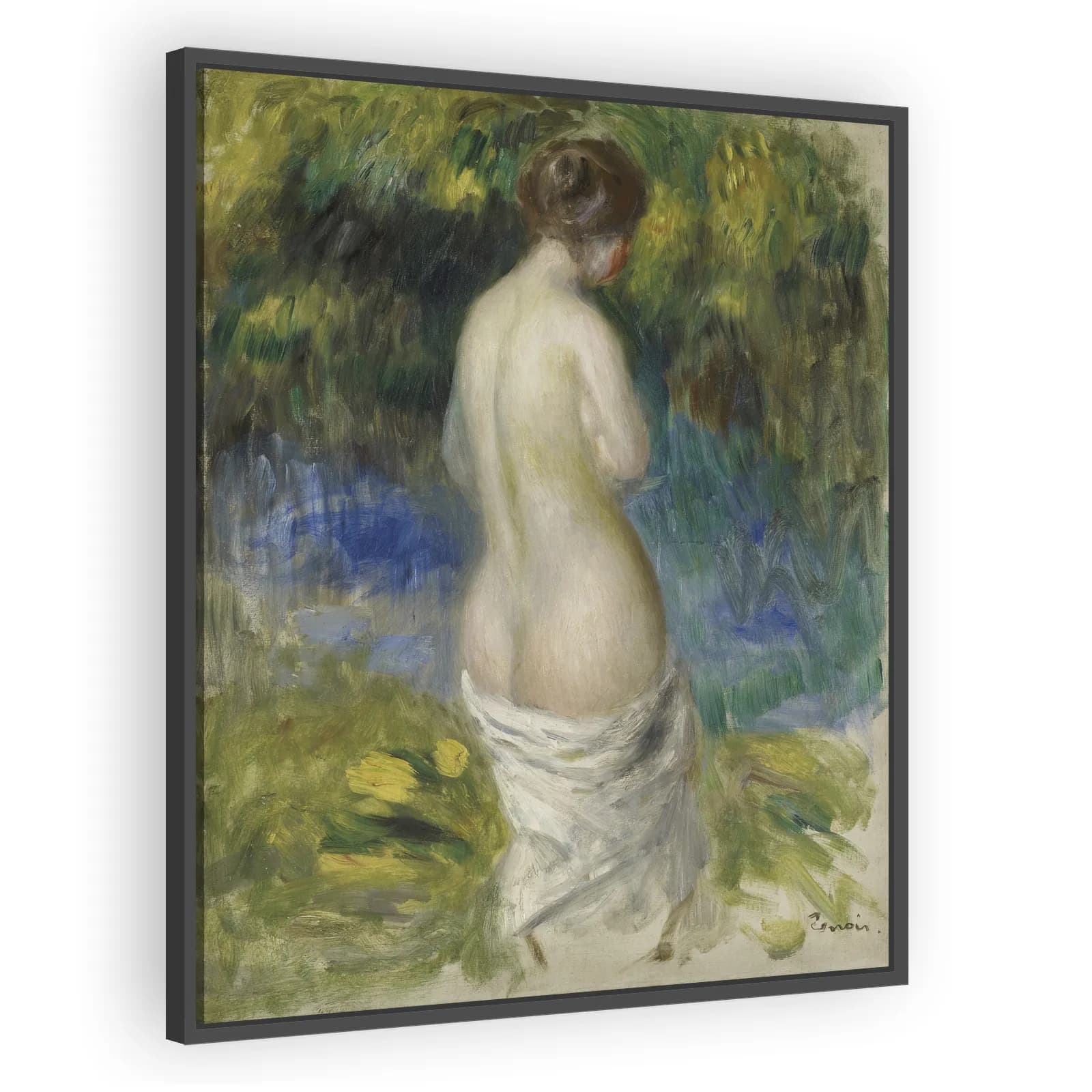 Bather by Pierre Auguste Renoir