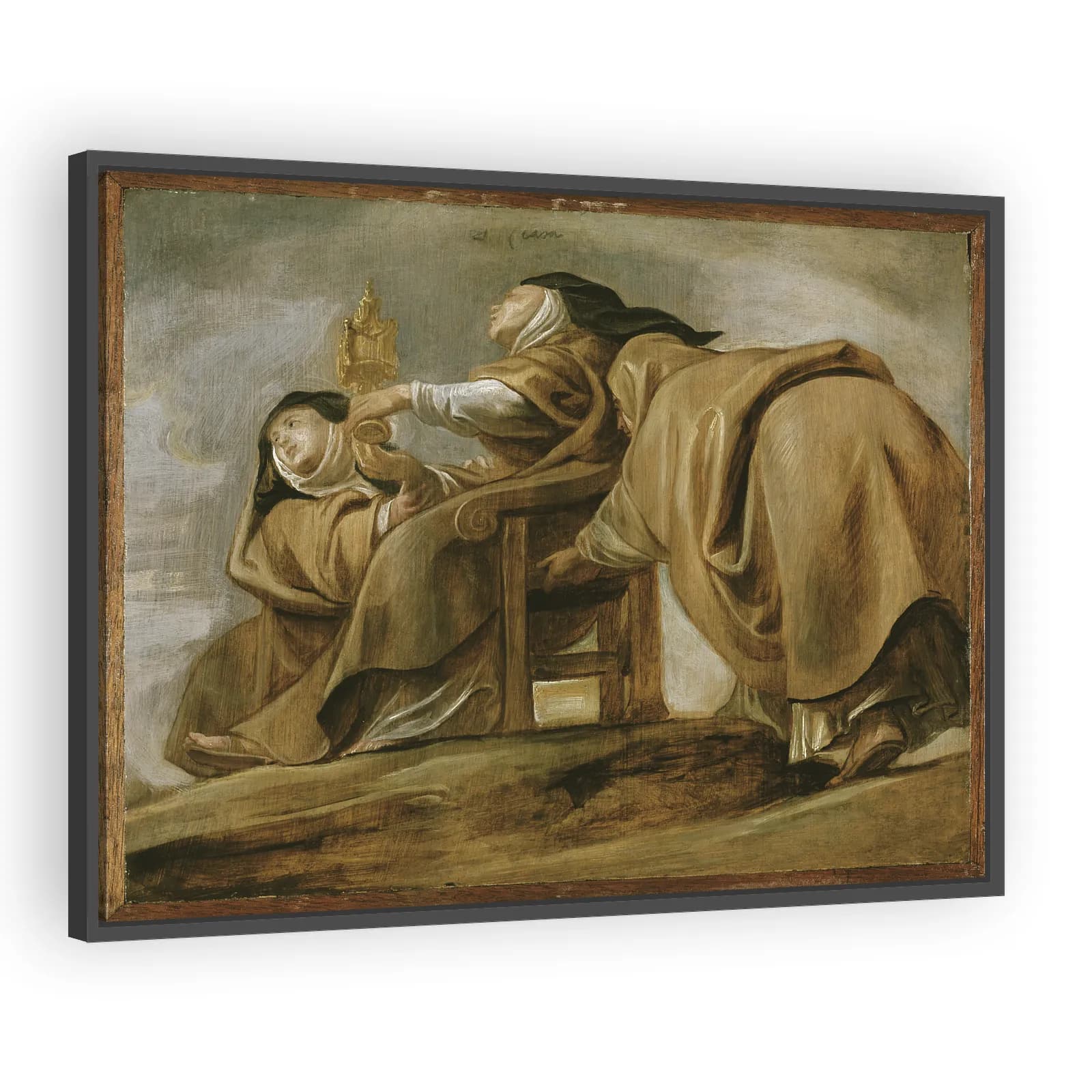 Saint Claire of Assisi by Peter Paul Rubens