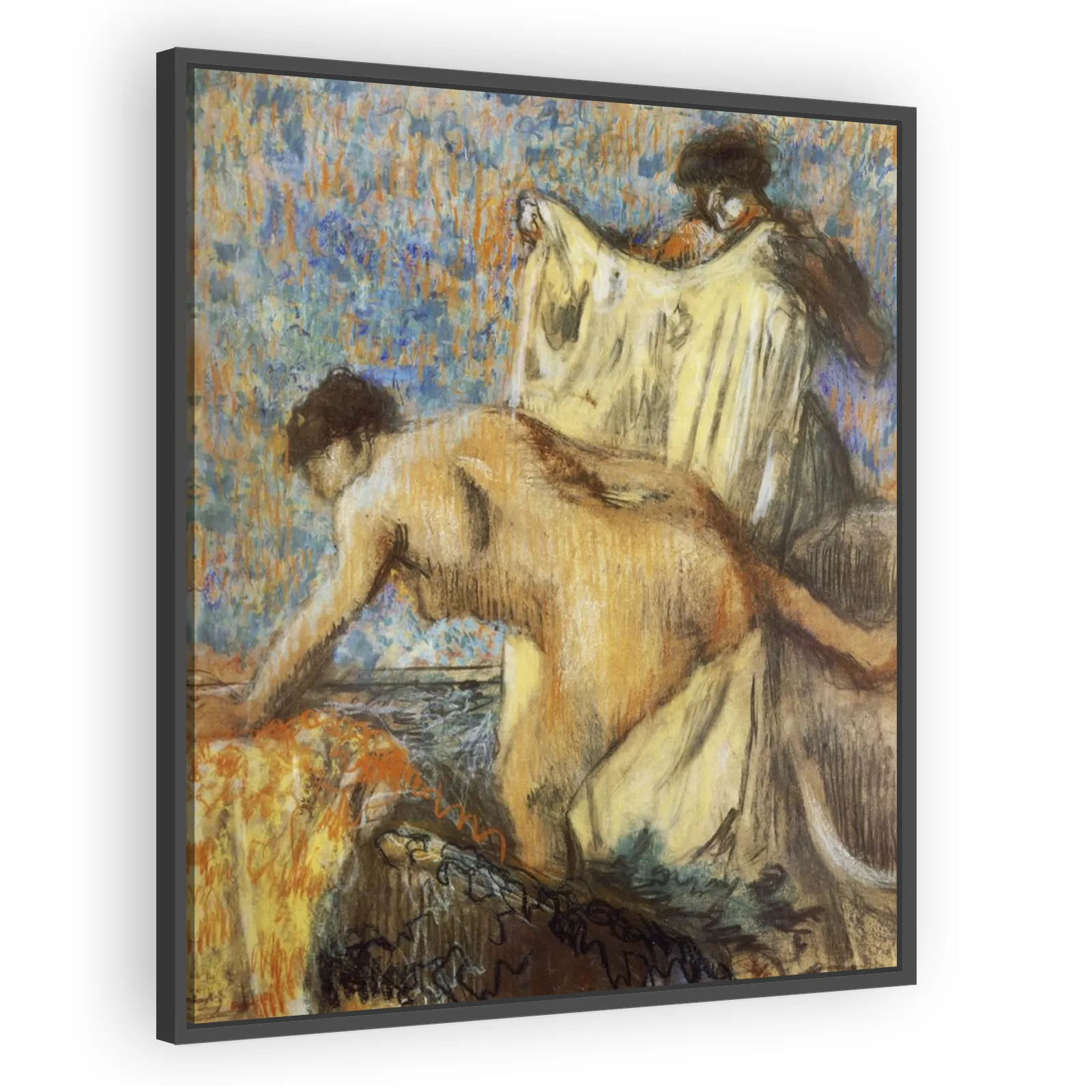 Beim Verlassen des Bades by Edgar Degas