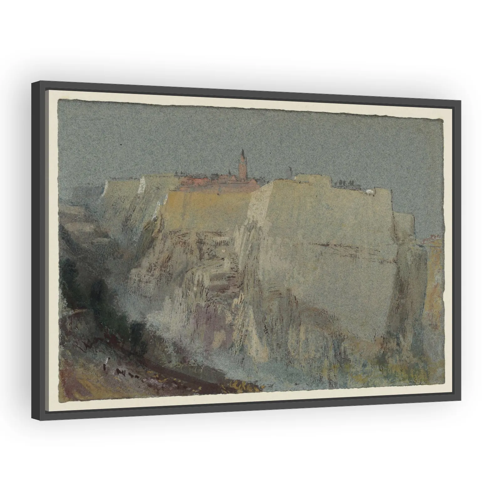 Citadel of St.-Esprit, with the Louis and Beck Bastions by J M W Turner