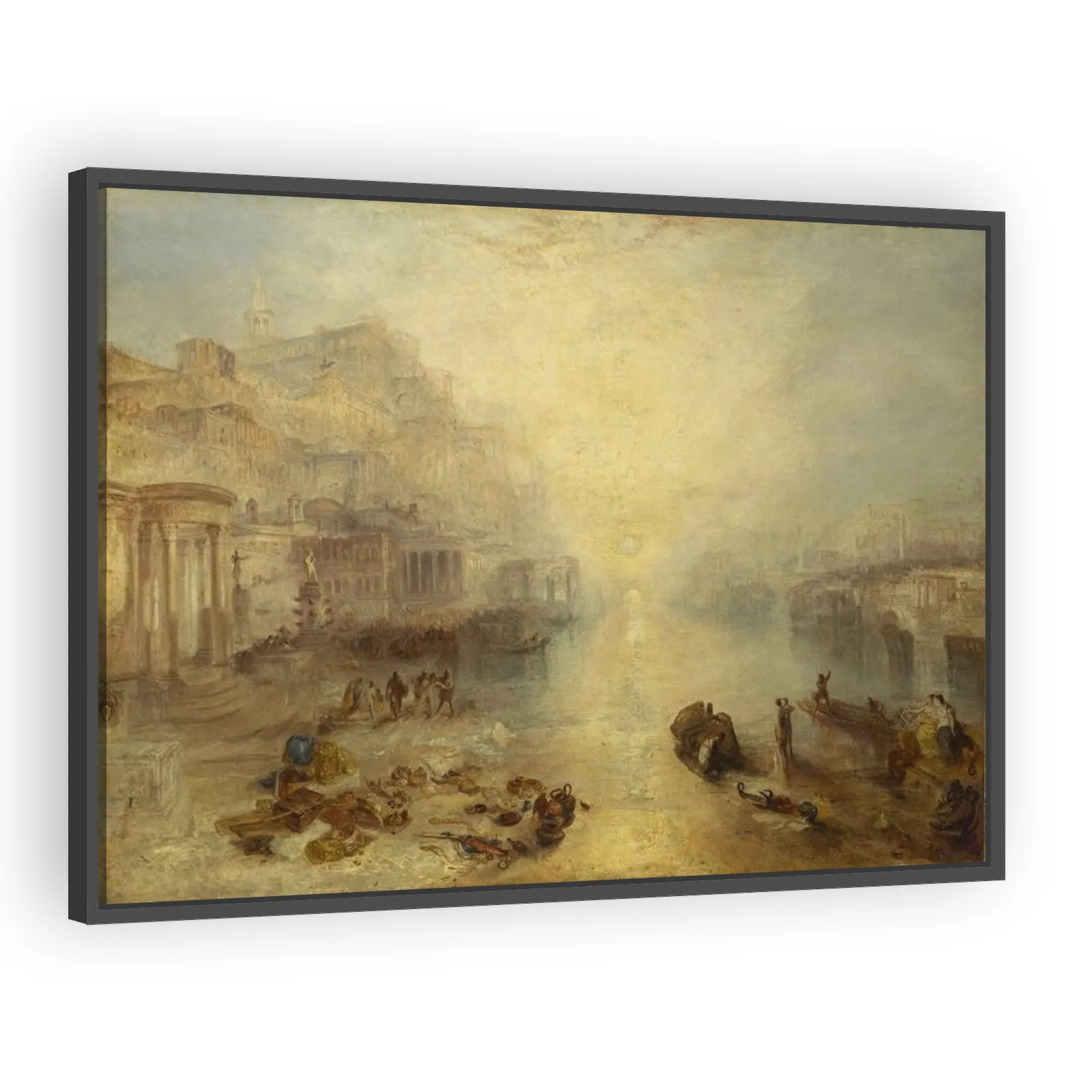 Ancient Italy - Ovid Banished from Rome by J M W Turner