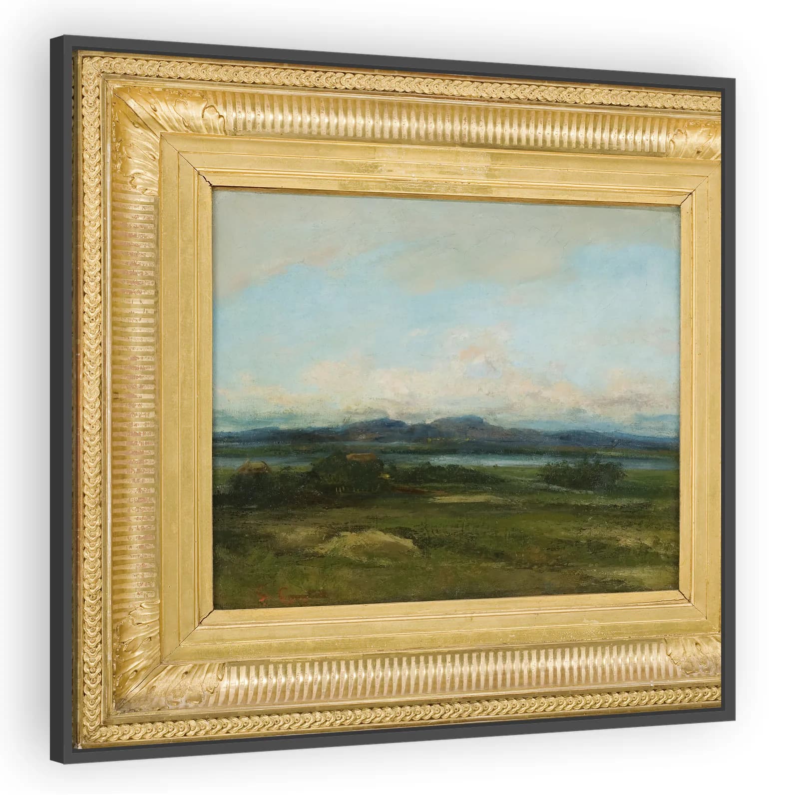 Les Étangs à Palavas by Gustave Courbet