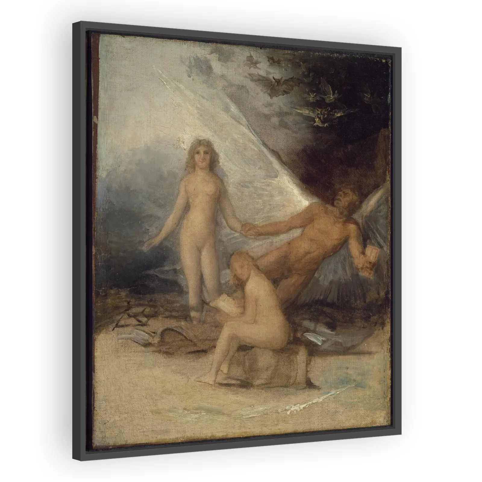 Time, Truth and History by Francisco Goya