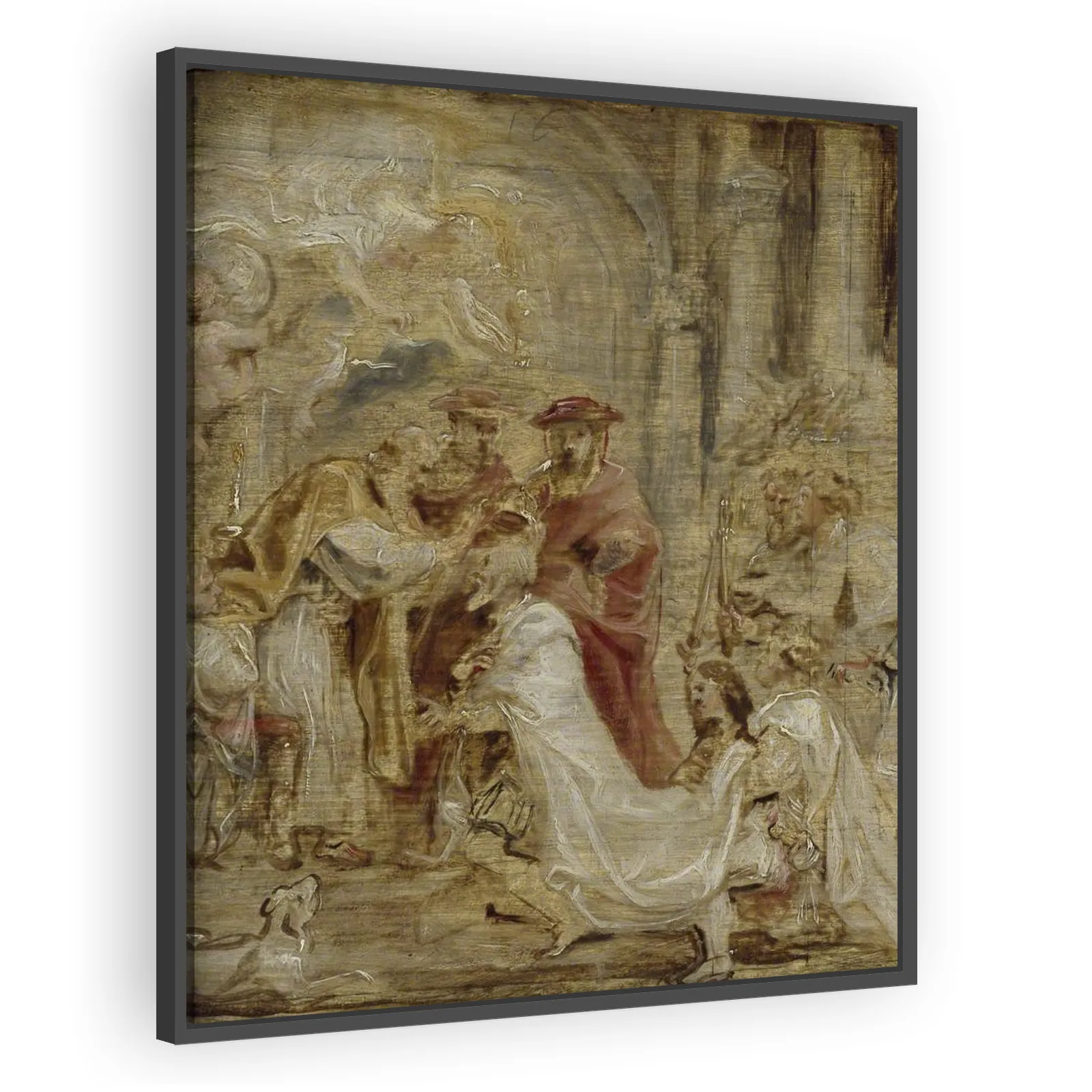 The Coronation of Henri IV by Peter Paul Rubens