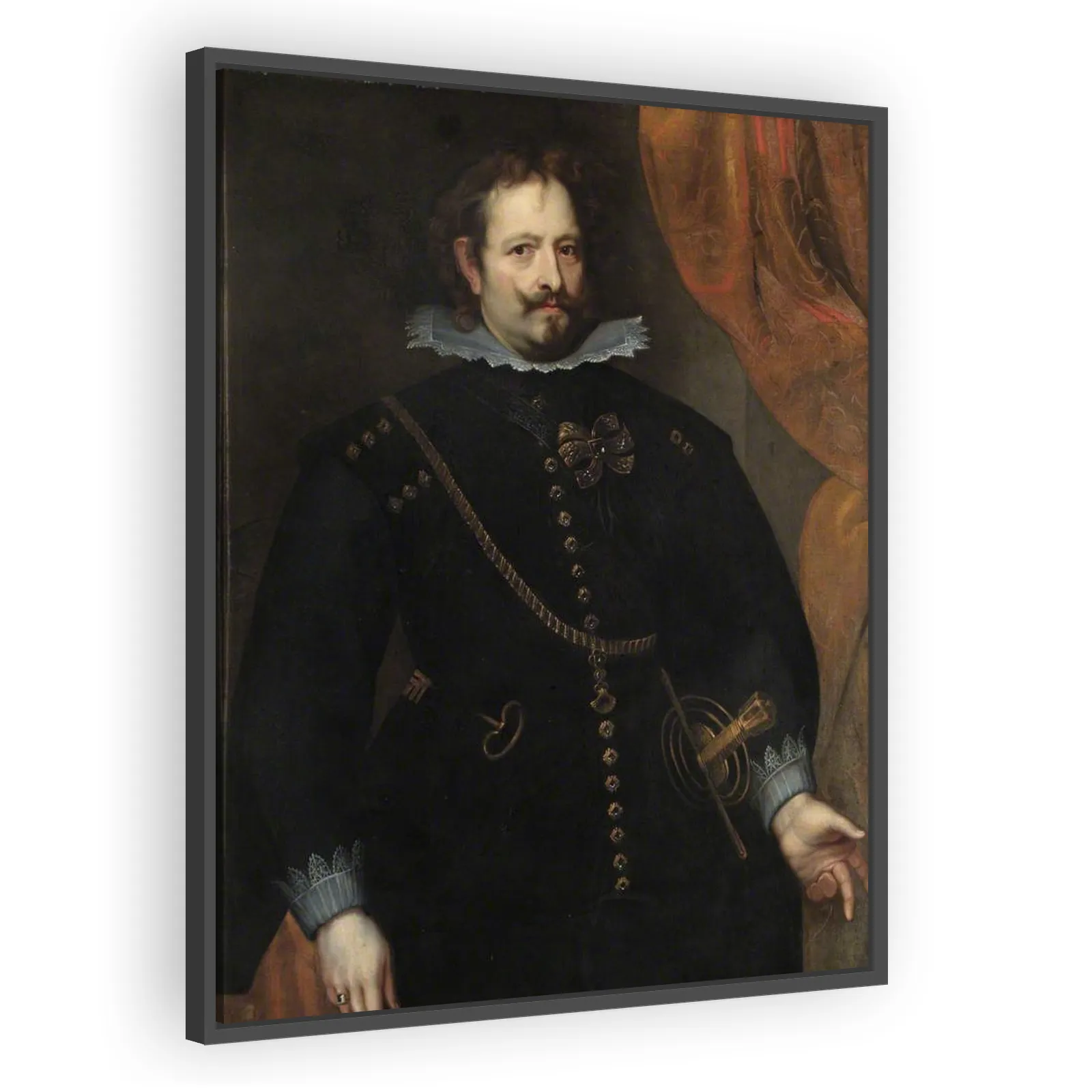 Diego Felipe de Guzmán (1580–1655), 1st Marquis of Leganés by Anthony Van Dyck