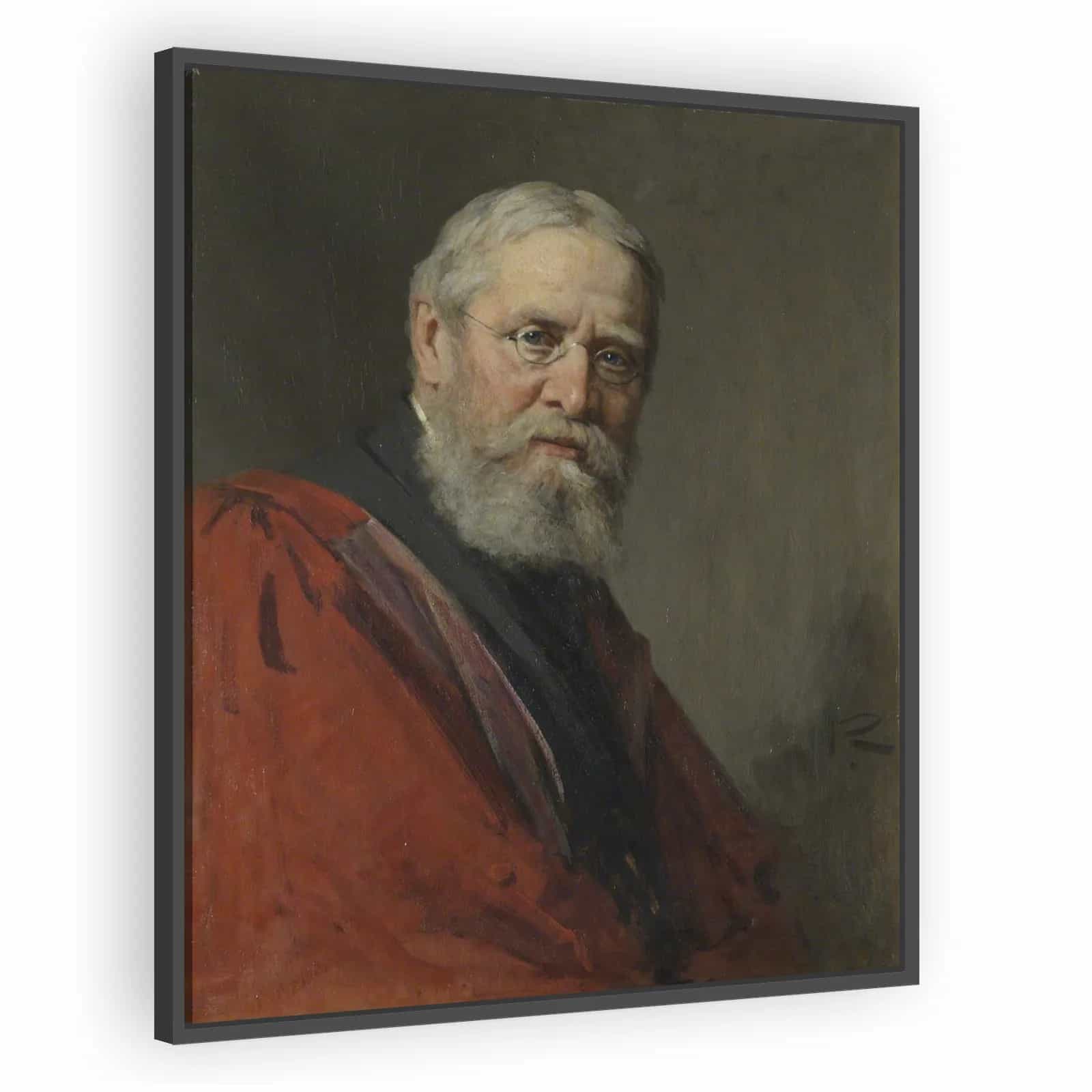 Dr John Peile (1838–1910), Master, Philologist, Vice‑Chancellor, President of Newnham College by George Reid - alternate view