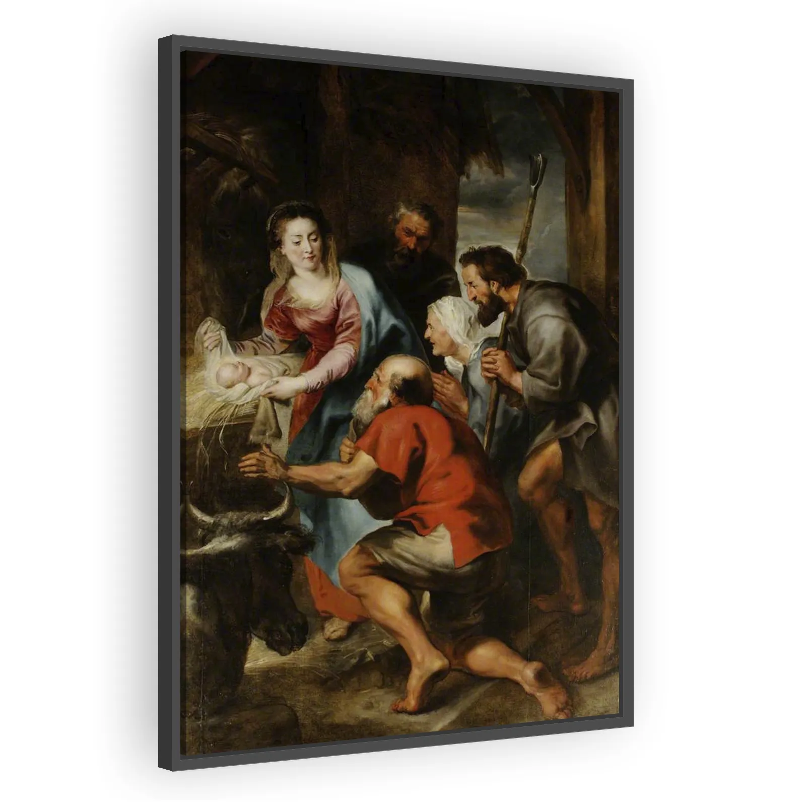 Adoration of the Shepherds by Peter Paul Rubens