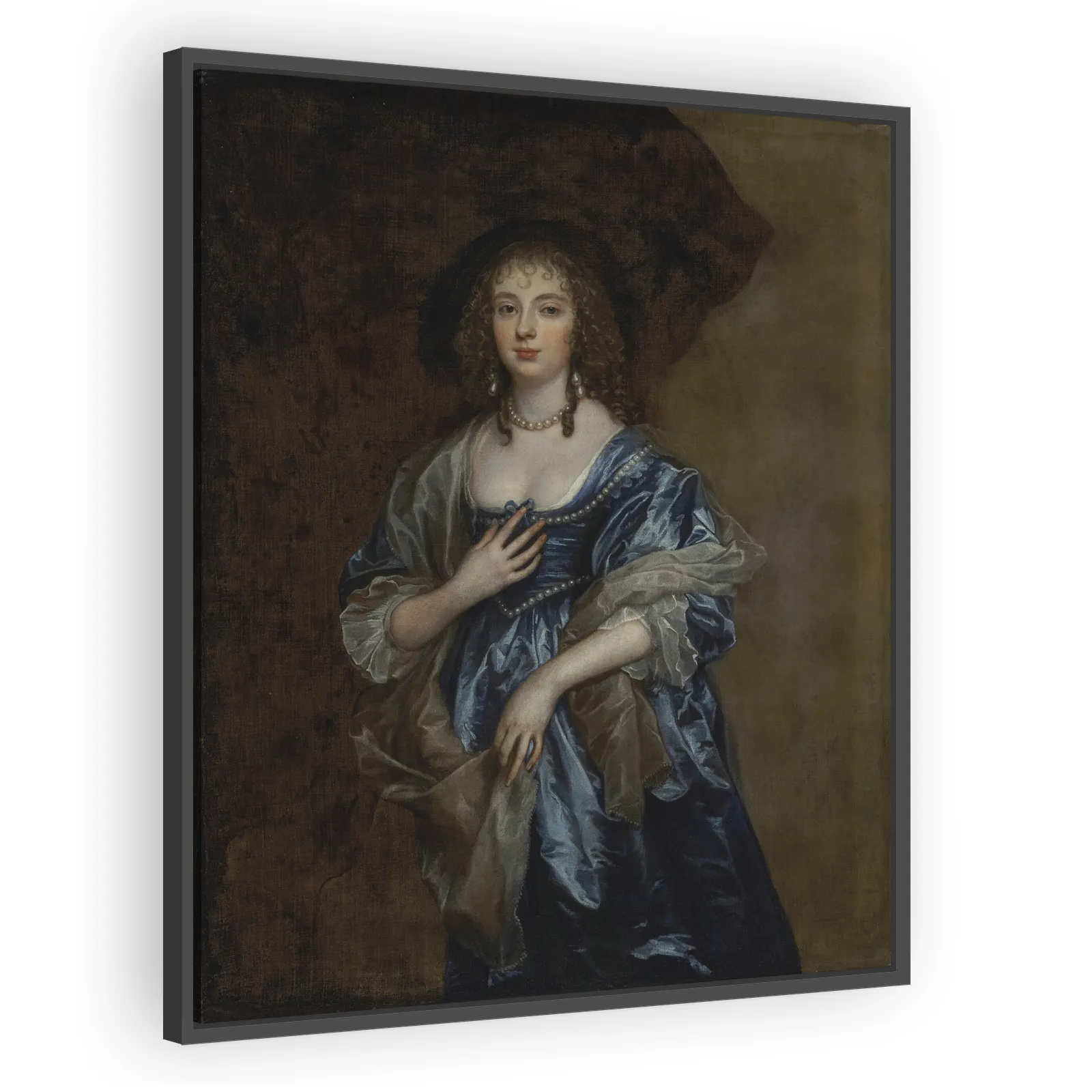 Portrait of a Lady, traditionally identified as Anne, Lady Russell, later Countess of Bedford (1615–1684) by Anthony Van Dyck