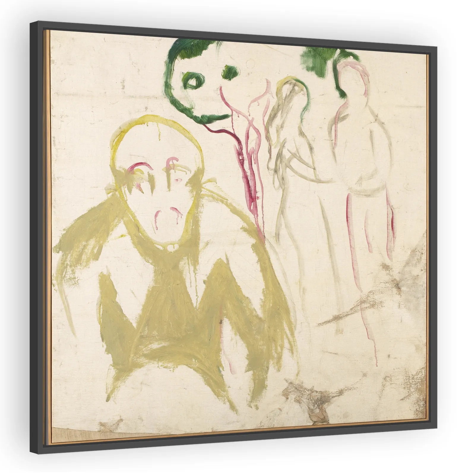 Jealousy Motif by Edvard Munch