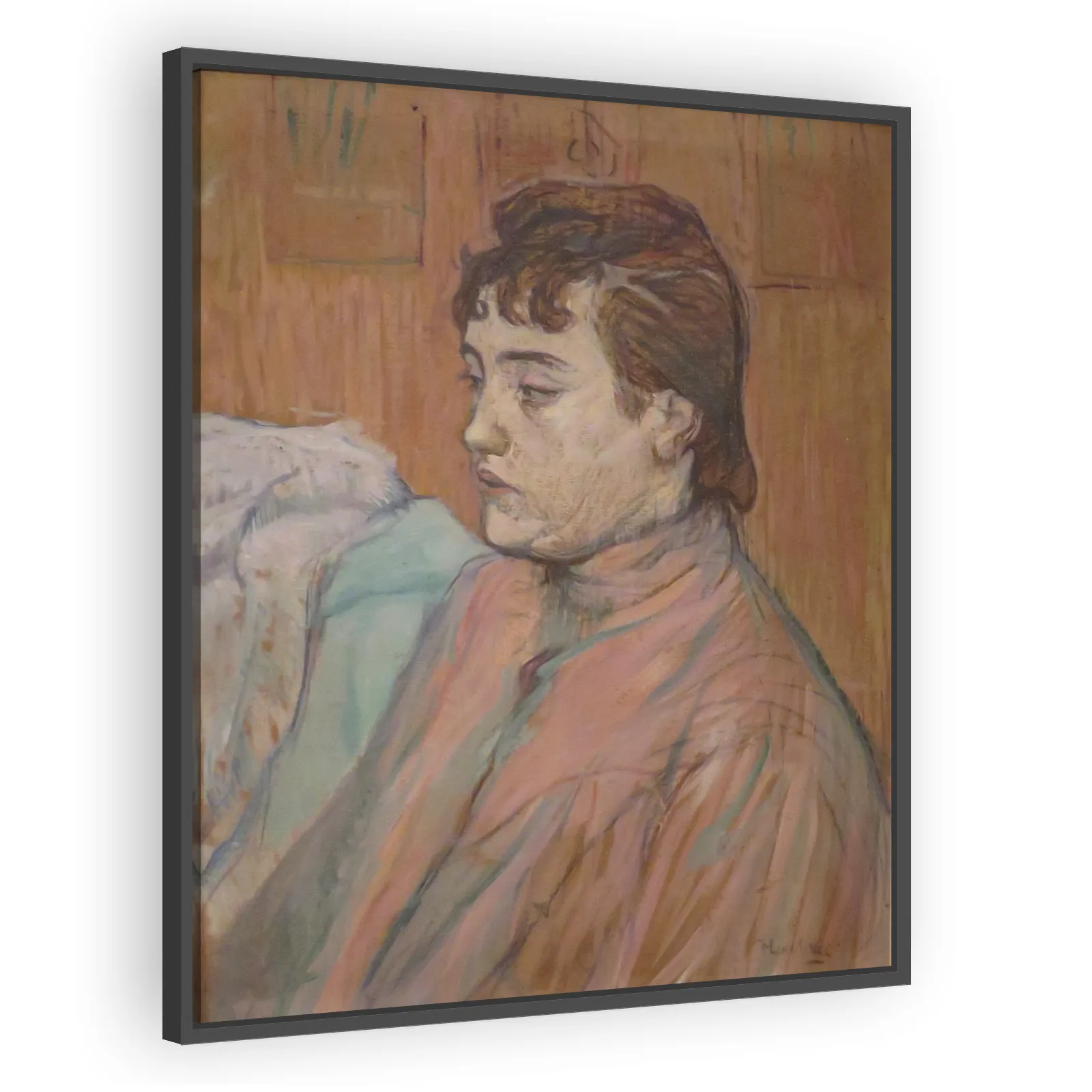 The Streetwalker by Henri De Toulouse Lautrec