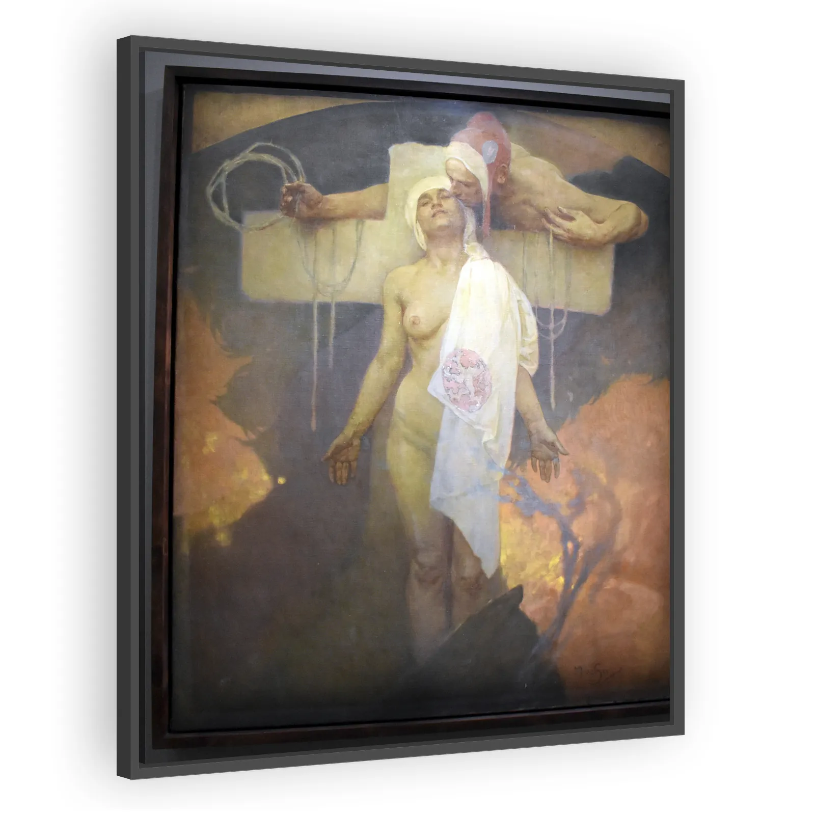 France Embraces Bohemia by Alphonse Mucha