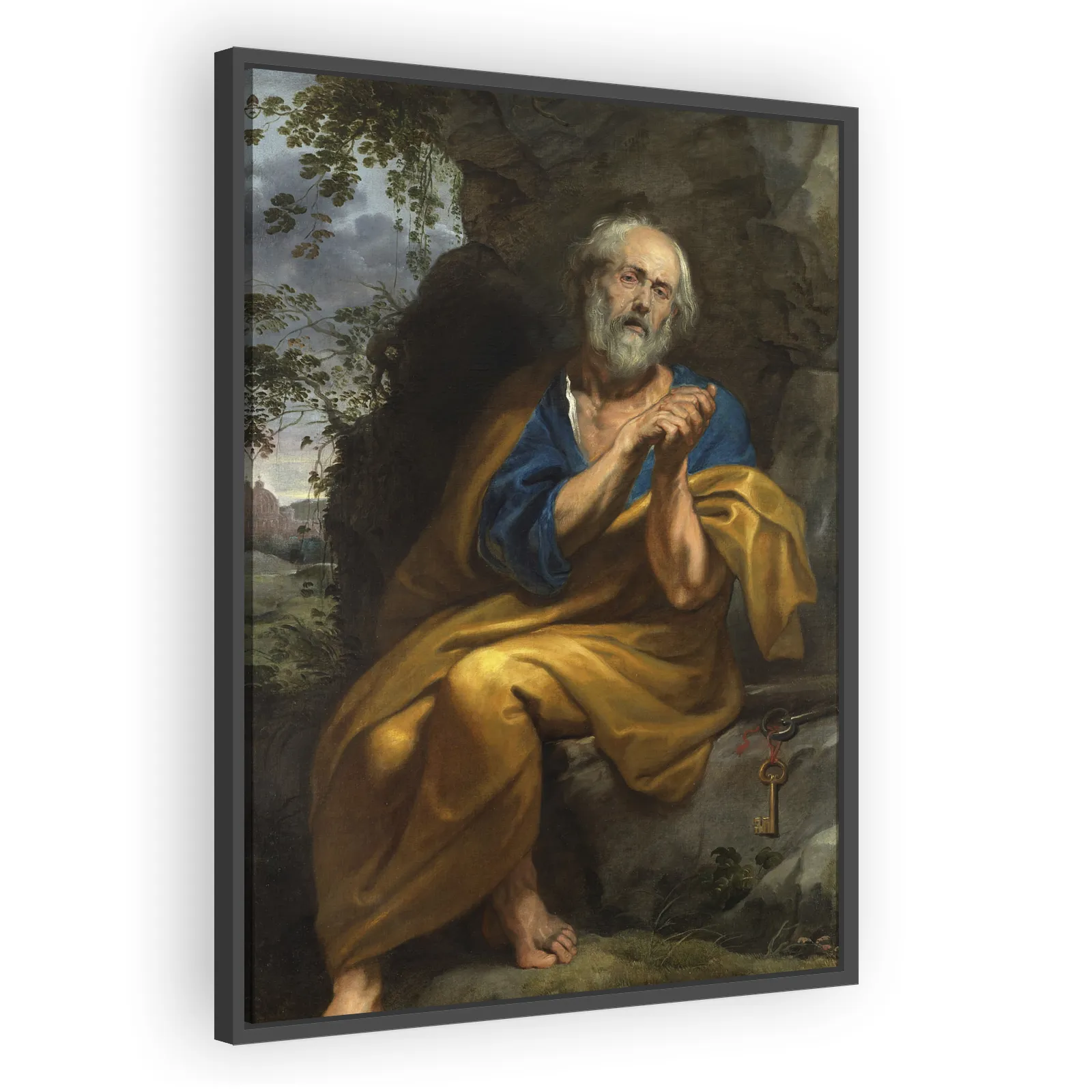 The Penitent Saint Peter by Anthony Van Dyck