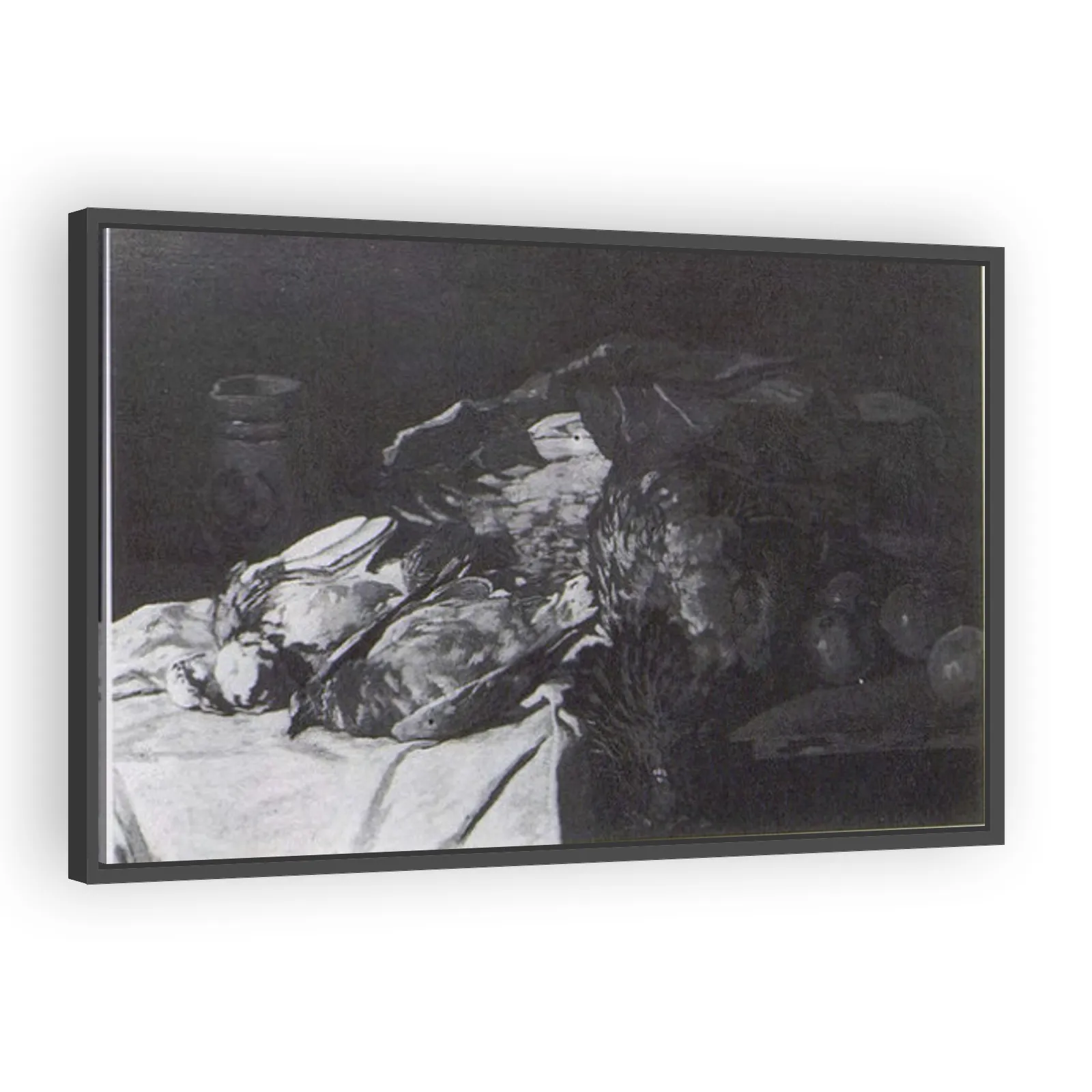 Still Life with Partridges by Claude Monet