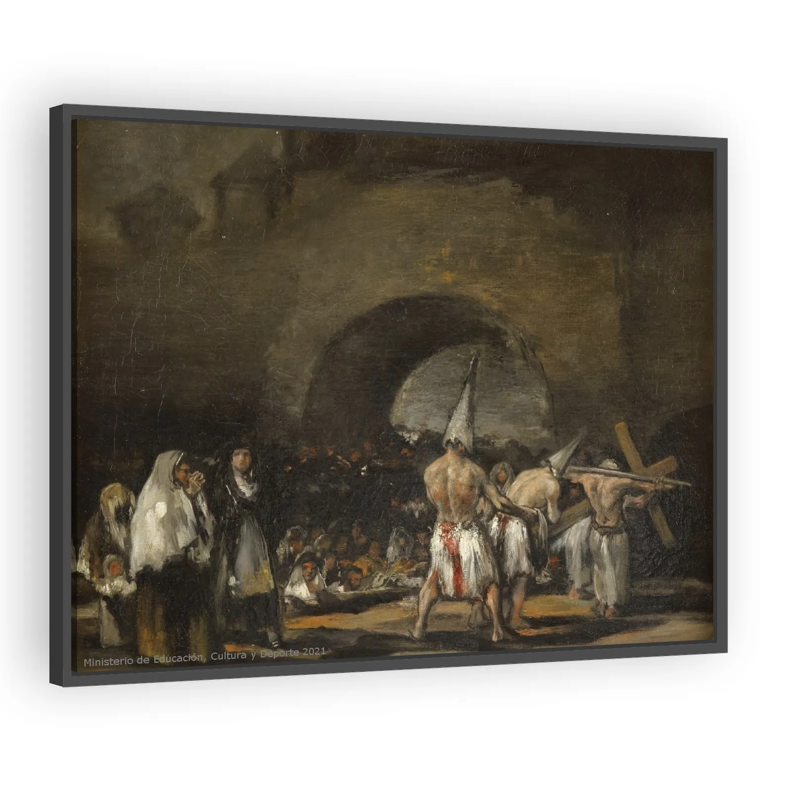 Procesión de disciplinantes by Francisco Goya
