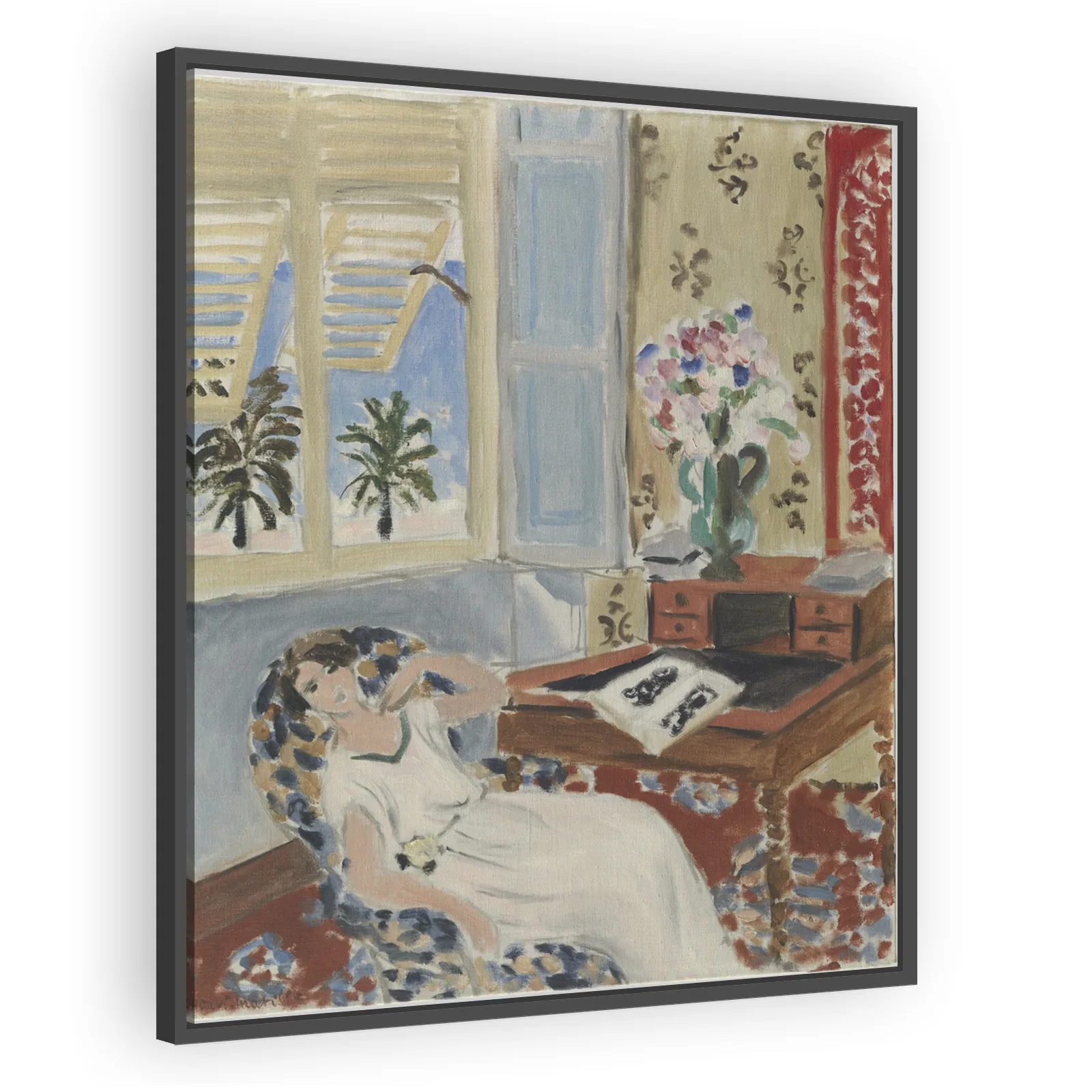 Intérieur à Nice, la sieste by Henri Matisse