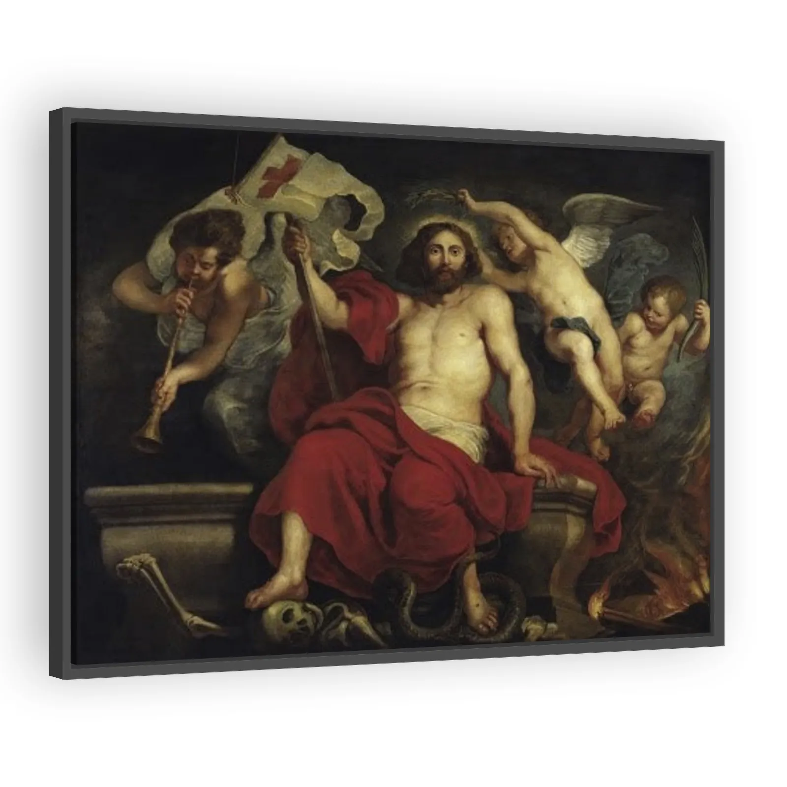 Christ Triumphant over Sin and Death by Peter Paul Rubens