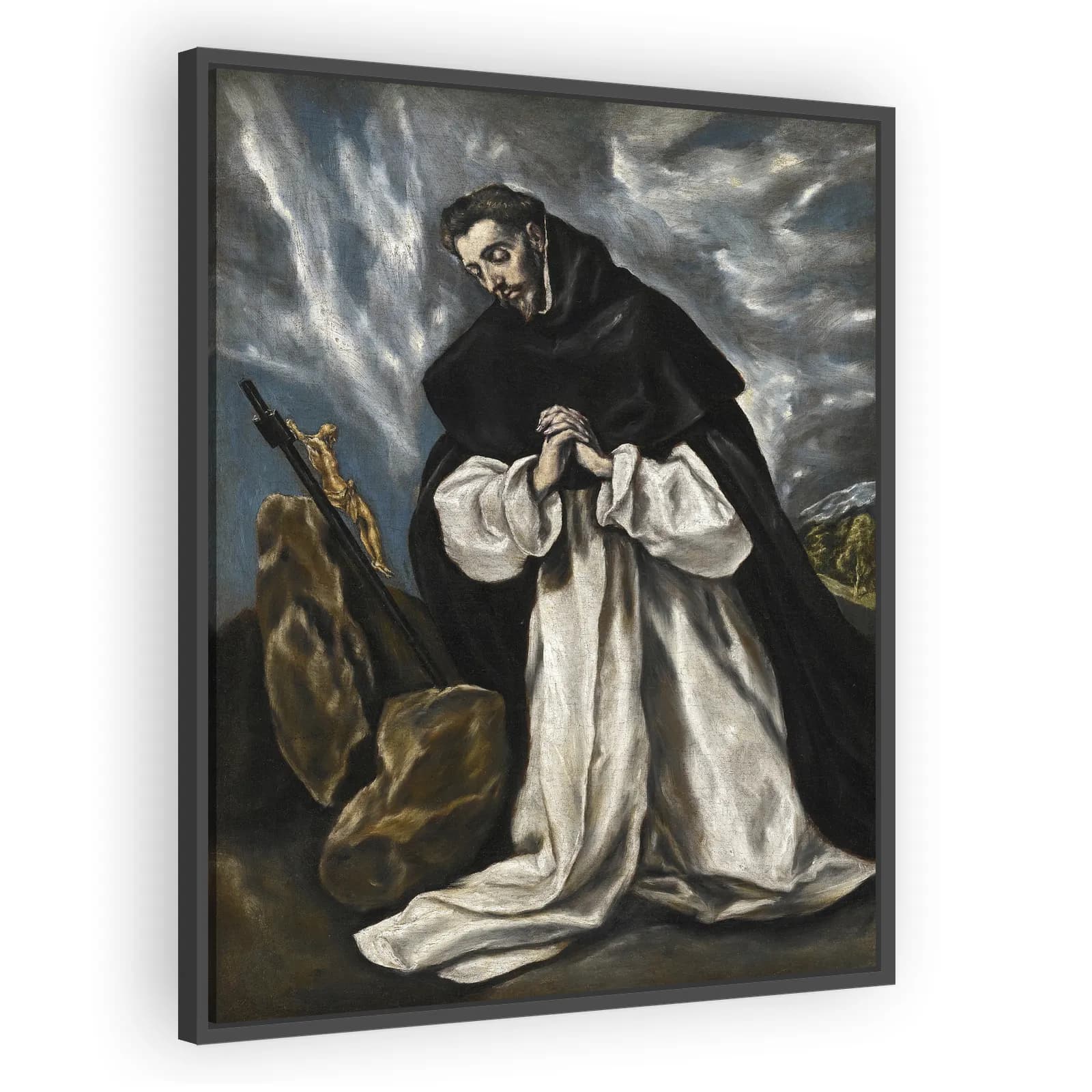 St Dominic in Prayer by El Greco