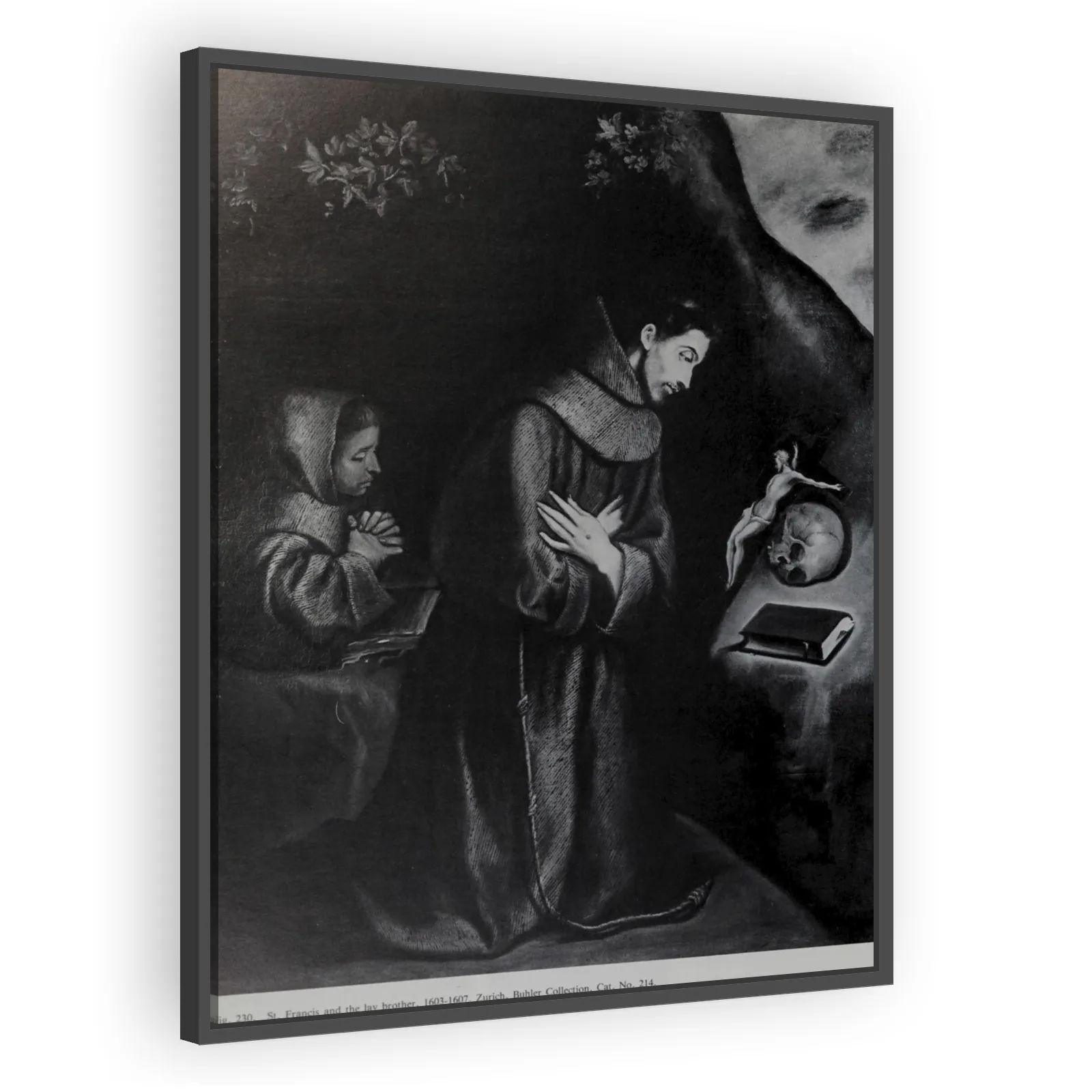 Saint Francis and the Lay Brother by El Greco