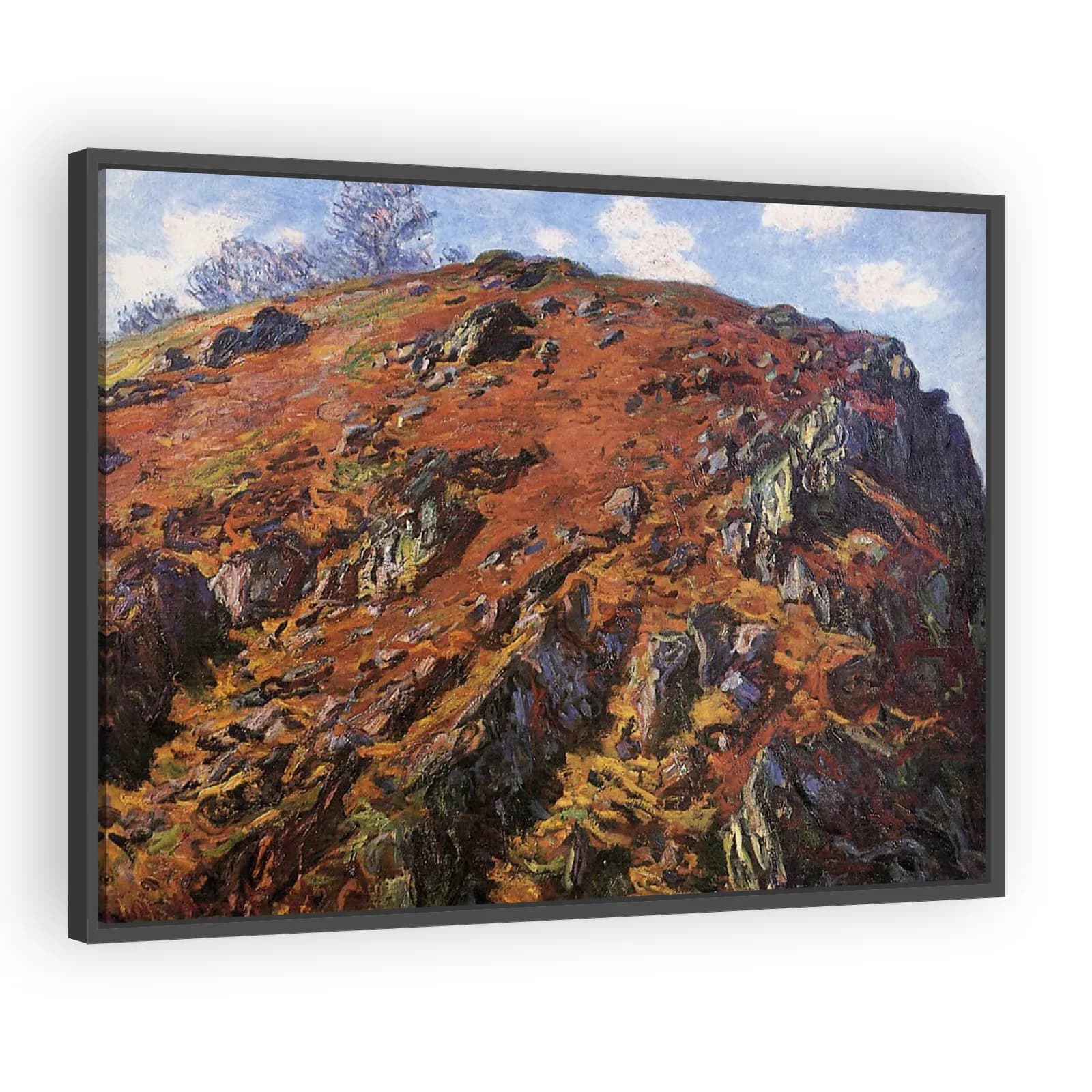 Study of Rocks, Creuse by Claude Monet