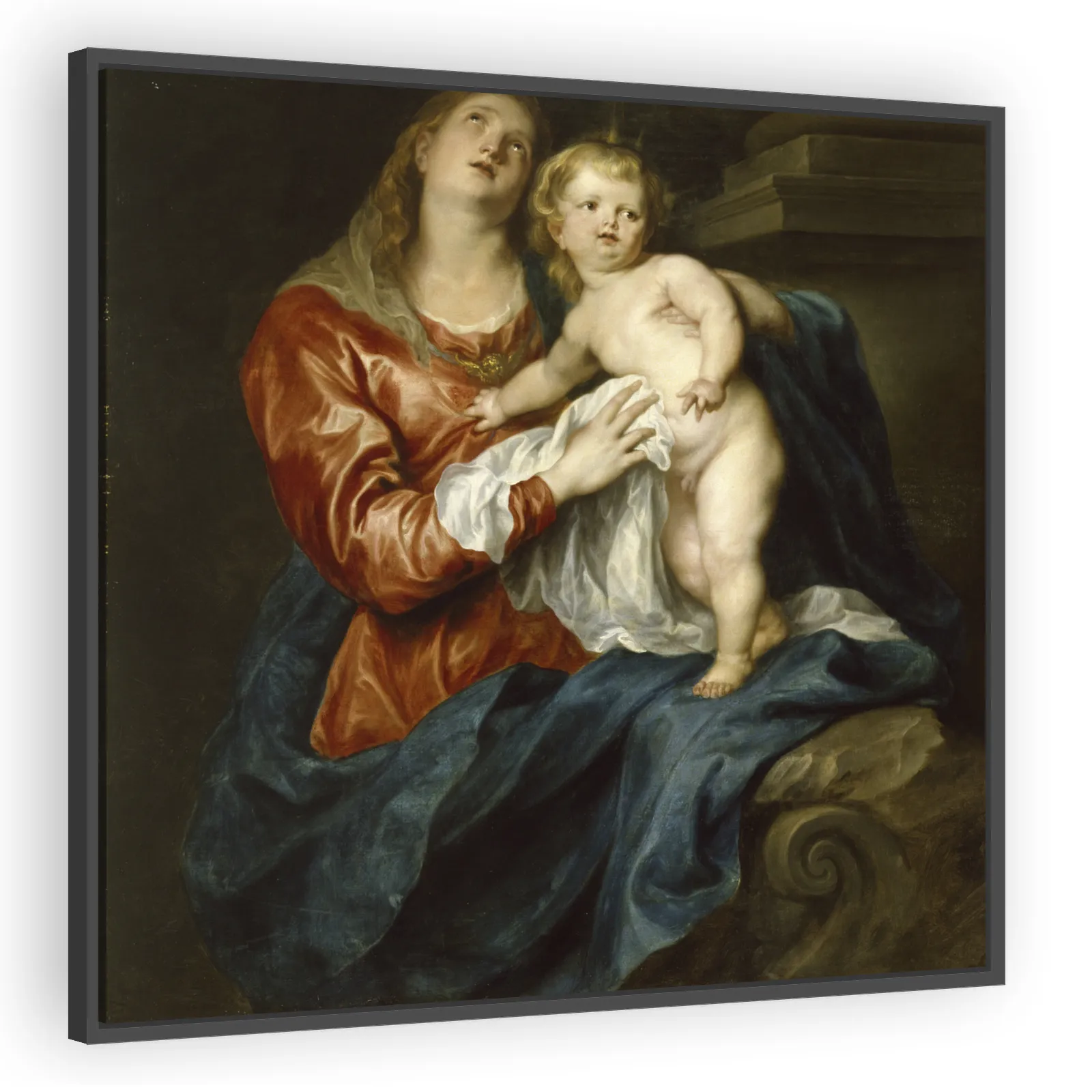 Virgin and Child by Anthony Van Dyck
