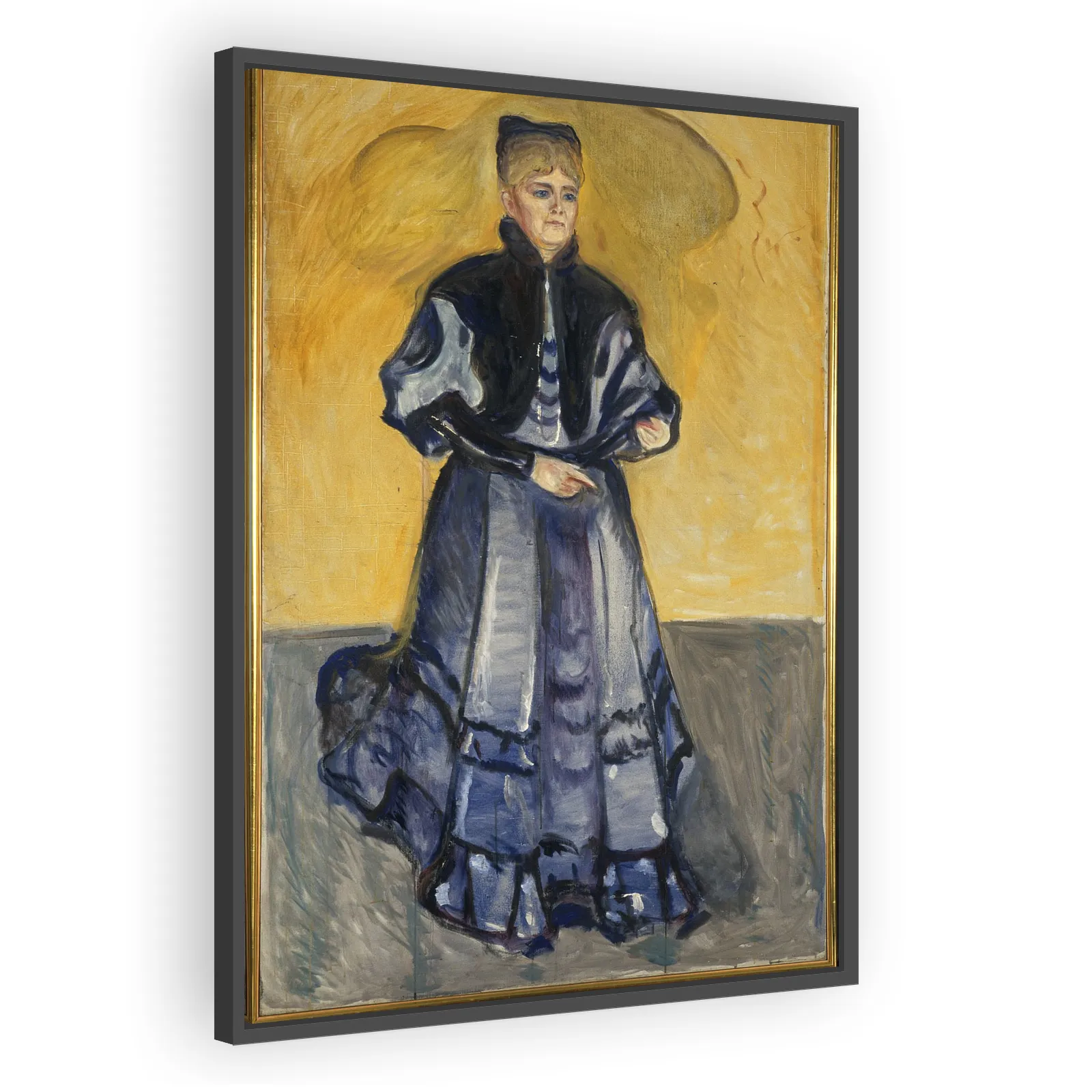 Elisabeth Förster-Nietzsche by Edvard Munch