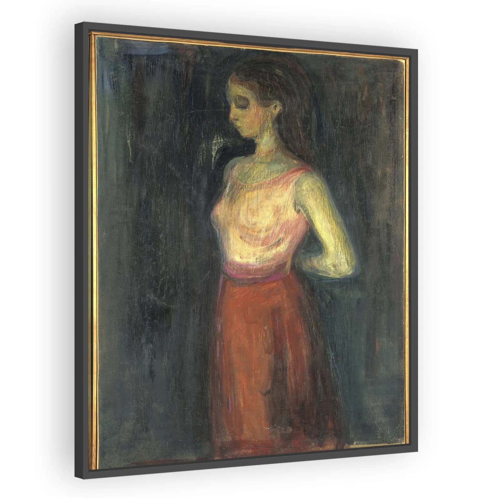 Study of a Model by Edvard Munch