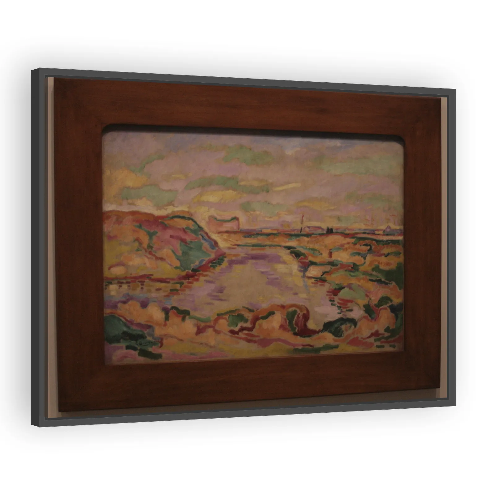 Landscape near Antwerp by Georges Braque