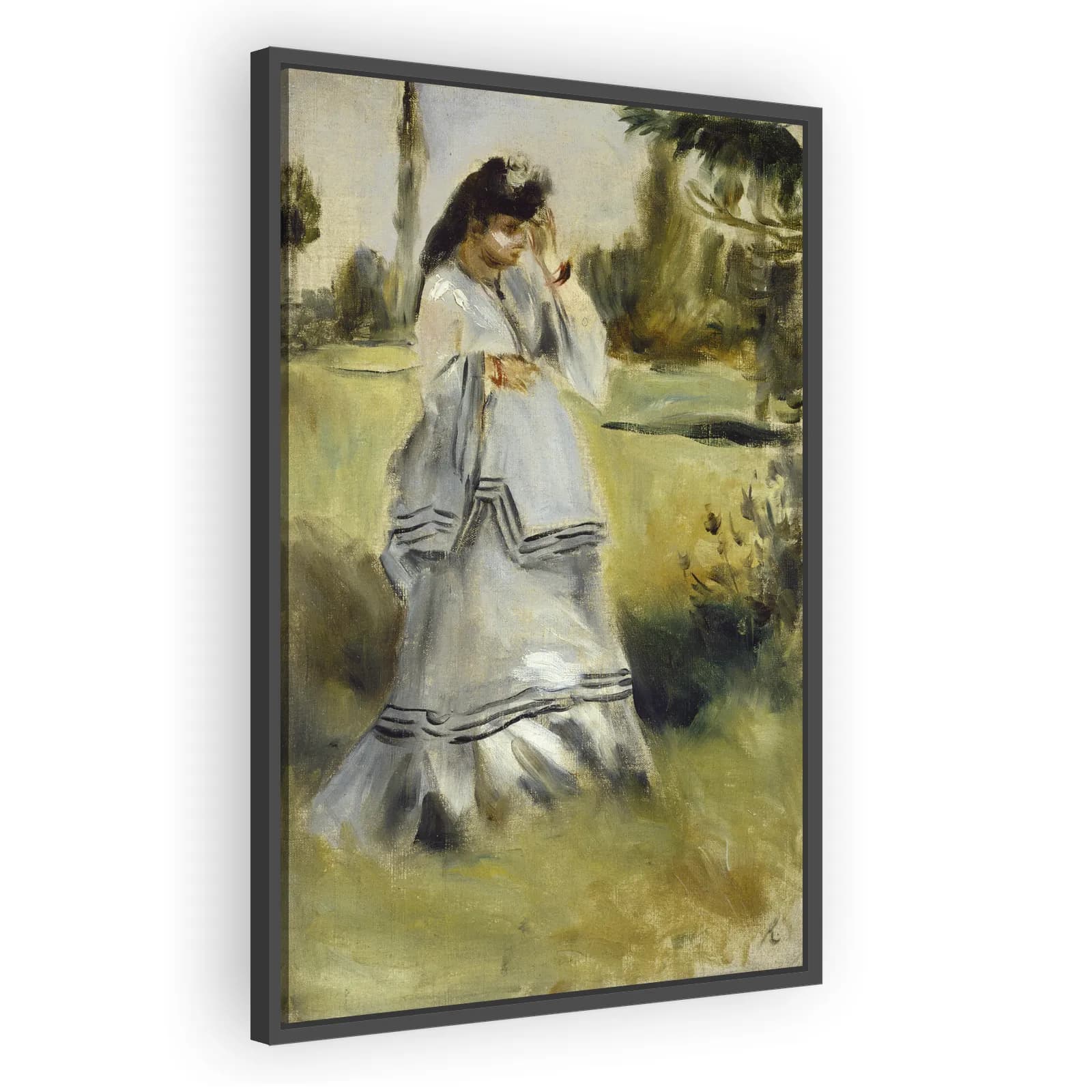 Woman in a Park by Pierre Auguste Renoir