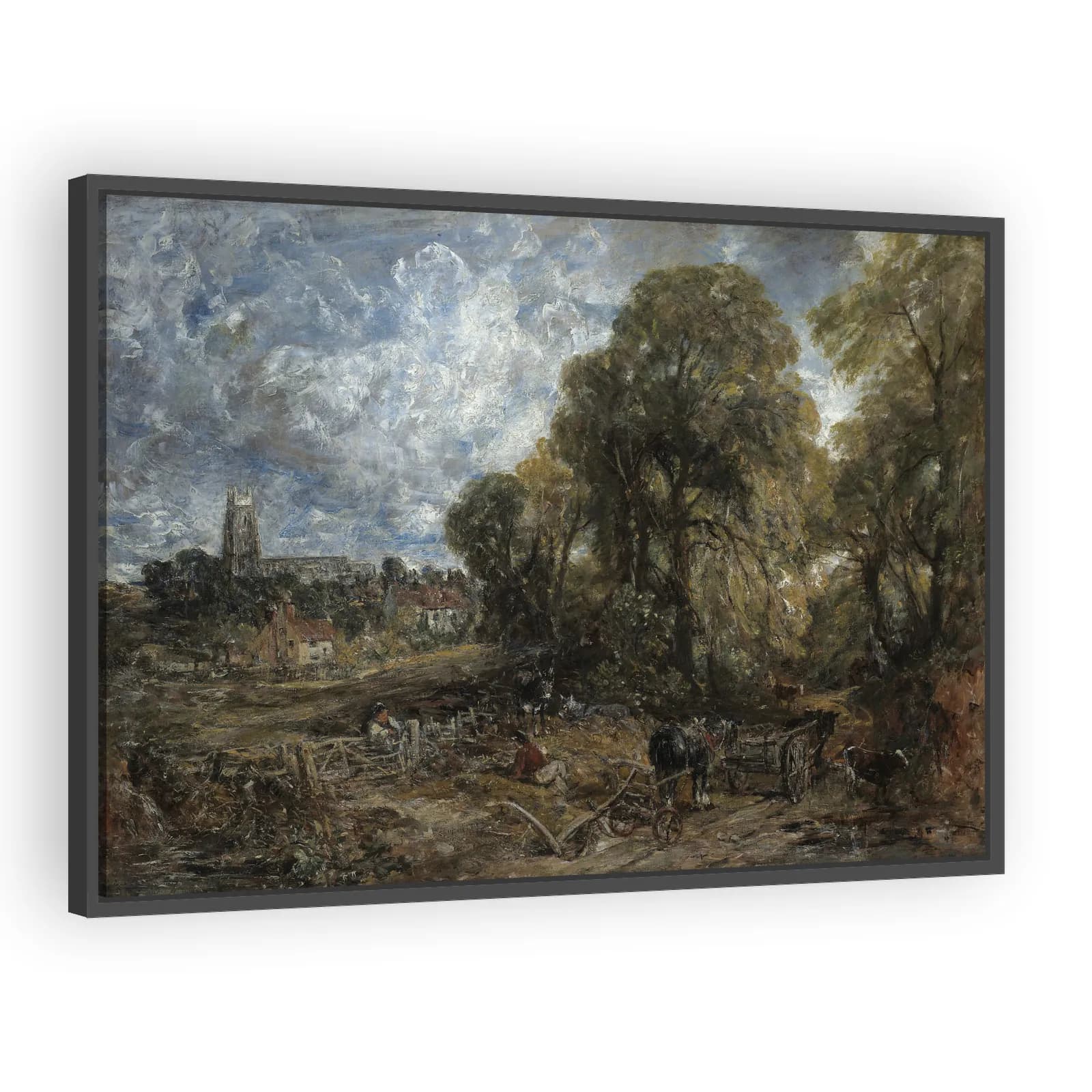 Stoke-by-Nayland by John Constable