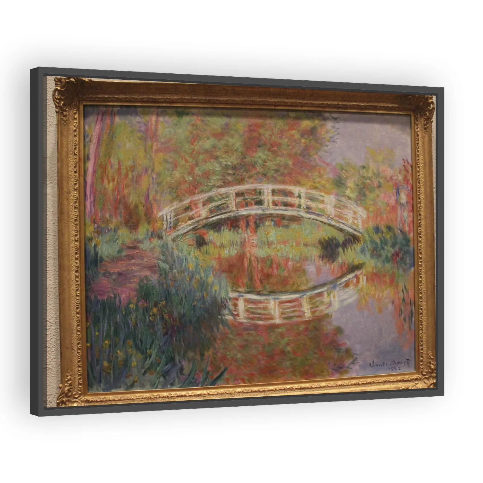 Japanese Footbridge, Giverny by Claude Monet