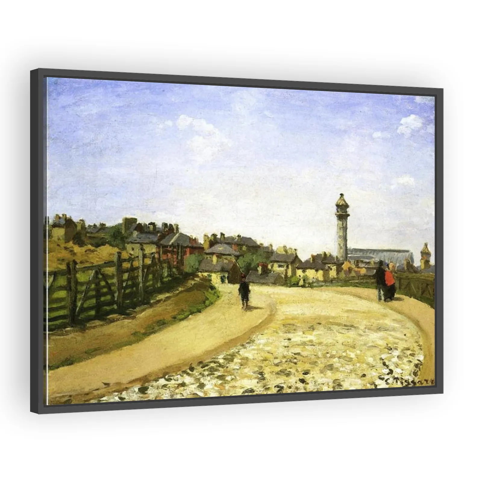 Le Crystal Palace, Upper Norwood by Camille Pissarro