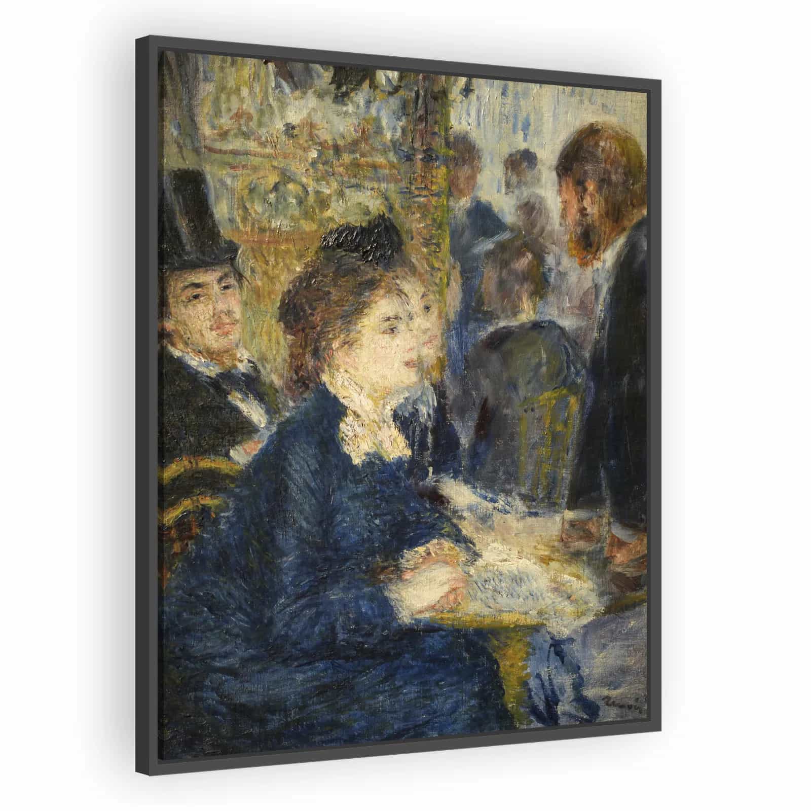 In the Café by Pierre-Auguste Renoir - alternate view