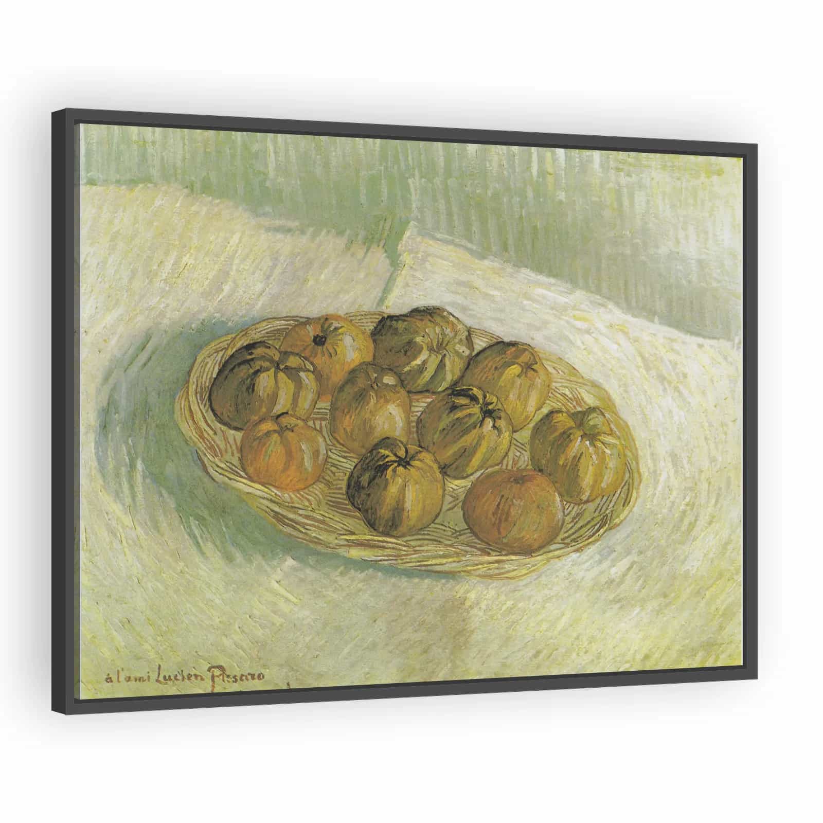 Still Life with Basket of Apples by Vincent van Gogh - alternate view