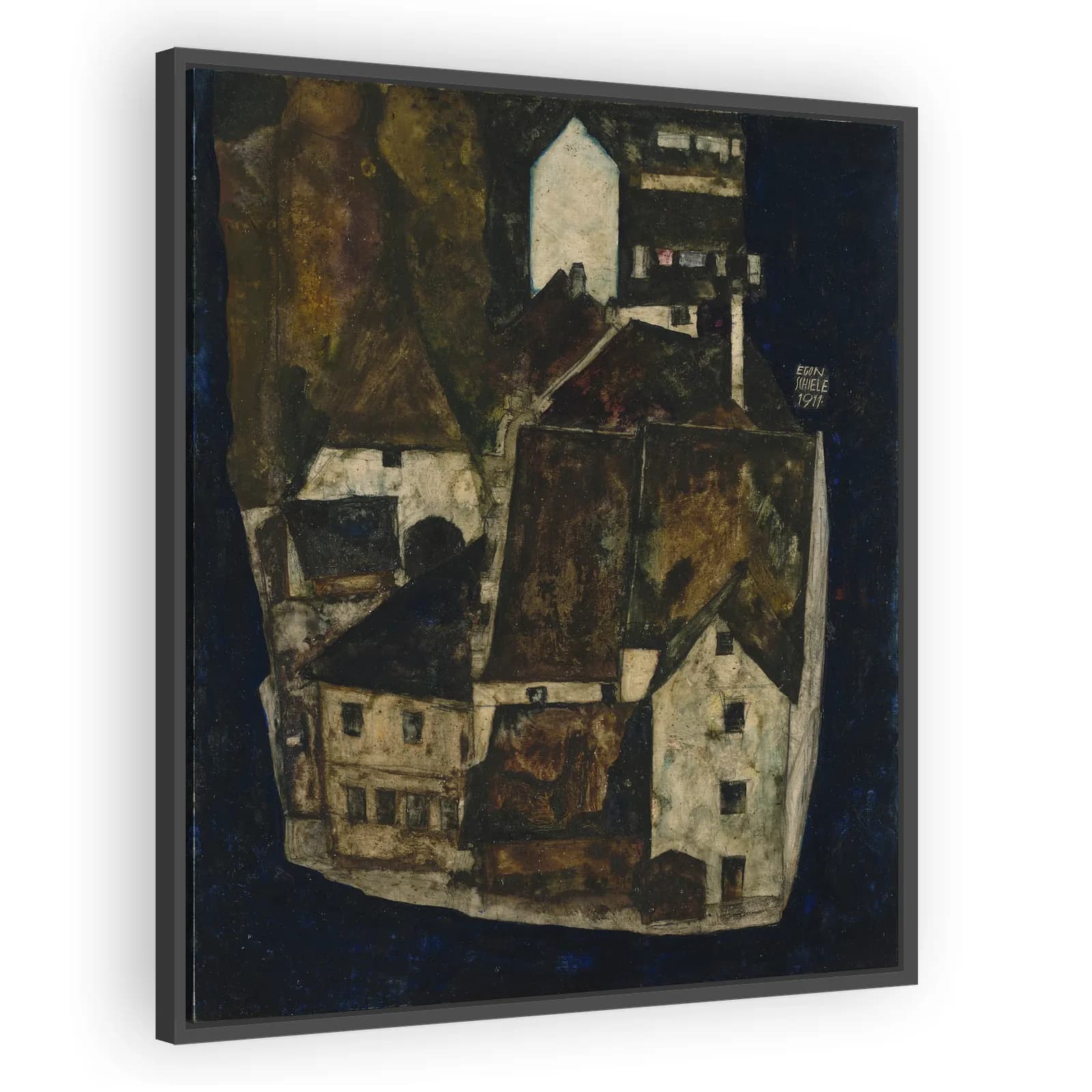 Dead City III (City on the Blue River III) by Egon Schiele