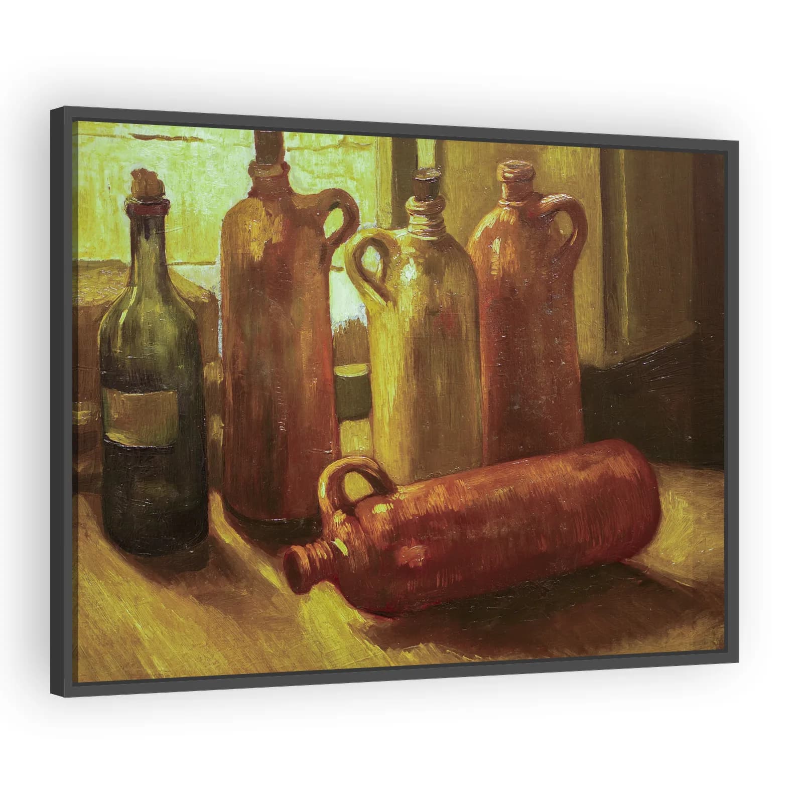 Still Life with Five Bottles by Vincent Van Gogh