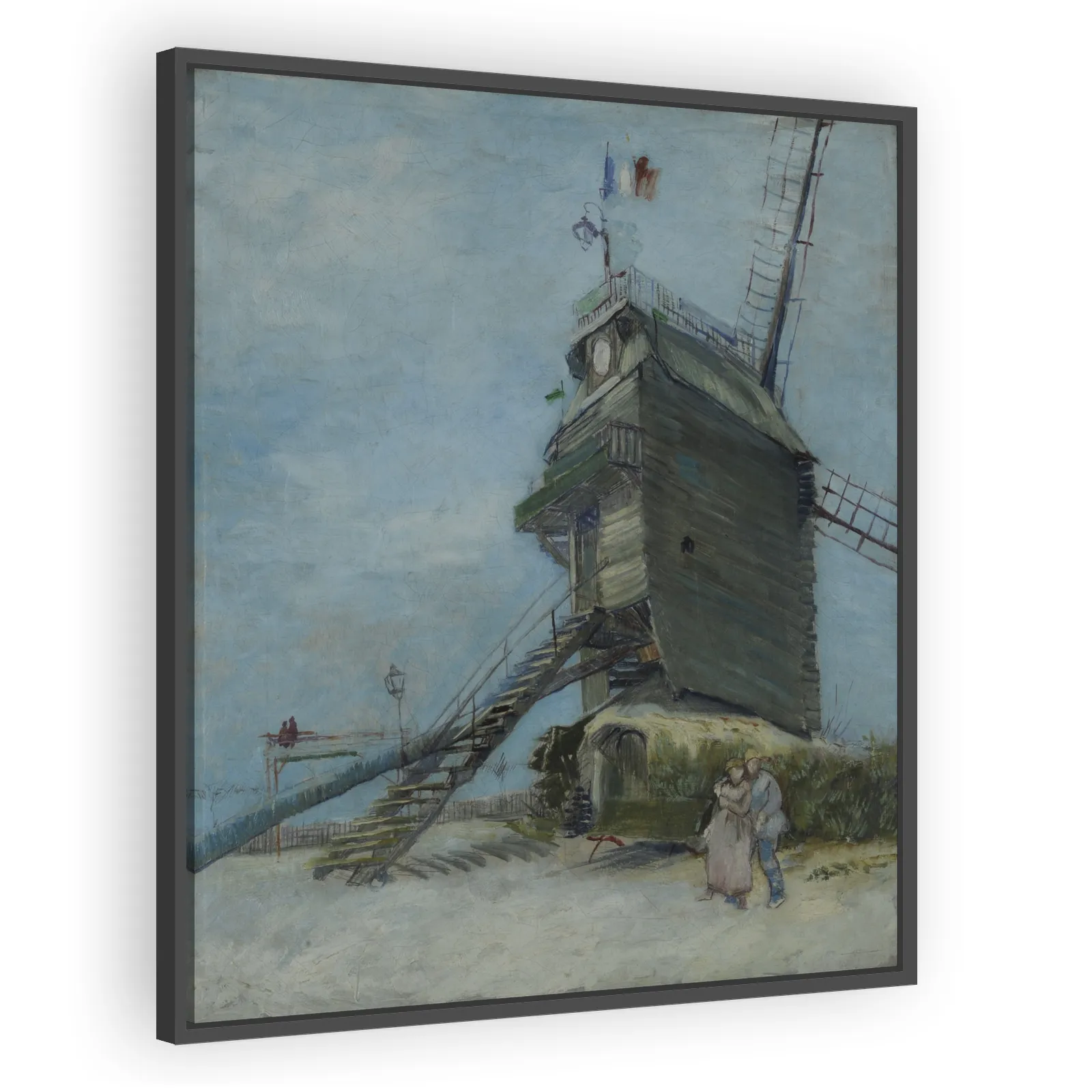 Le Moulin de la Galette by Vincent Van Gogh