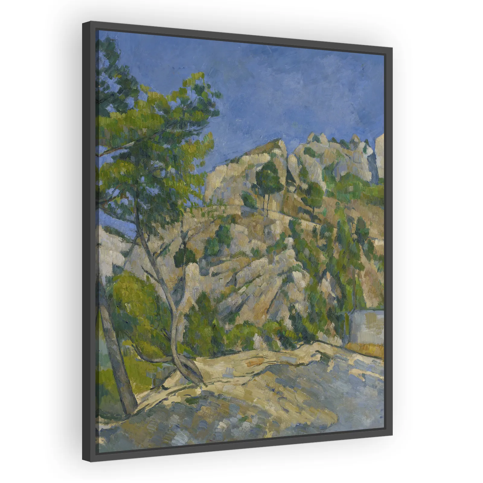 Bottom of the Ravine by Paul Cezanne