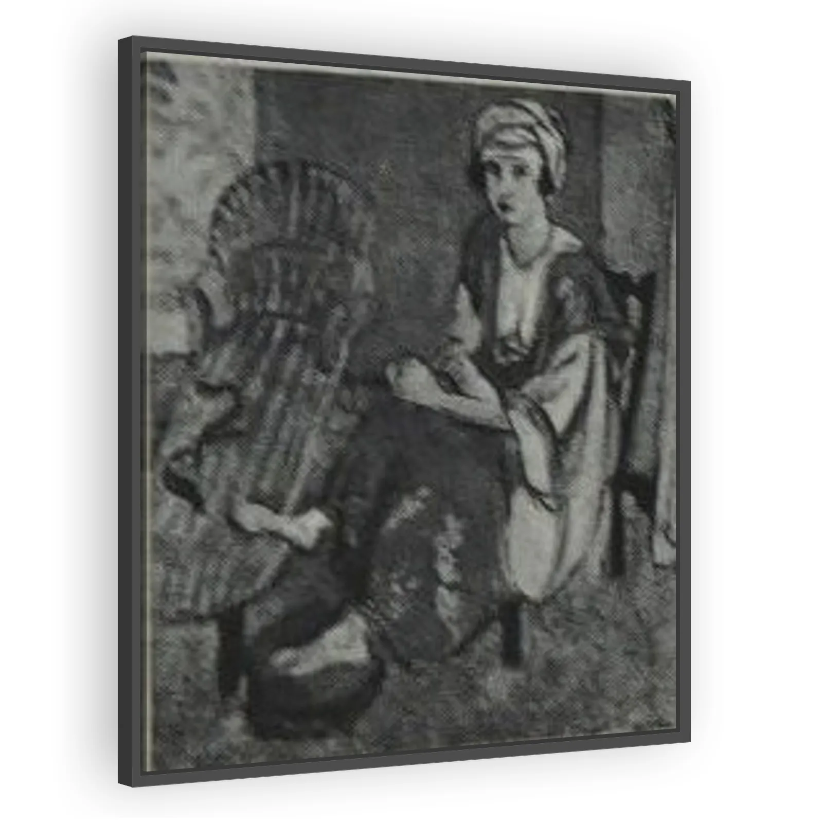 The Green Dress (La Robe verte) by Henri Matisse