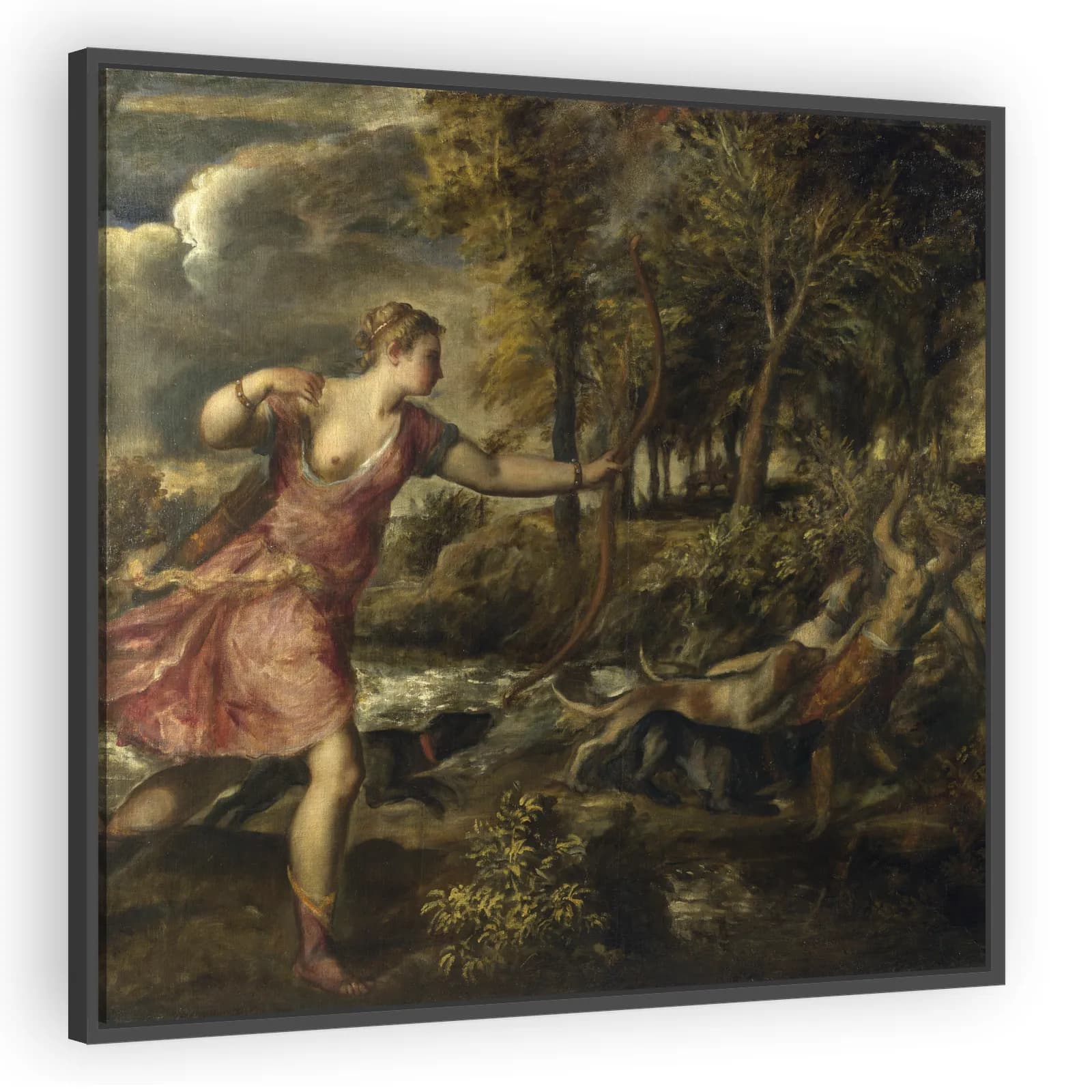 The Death of Actaeon by Titian