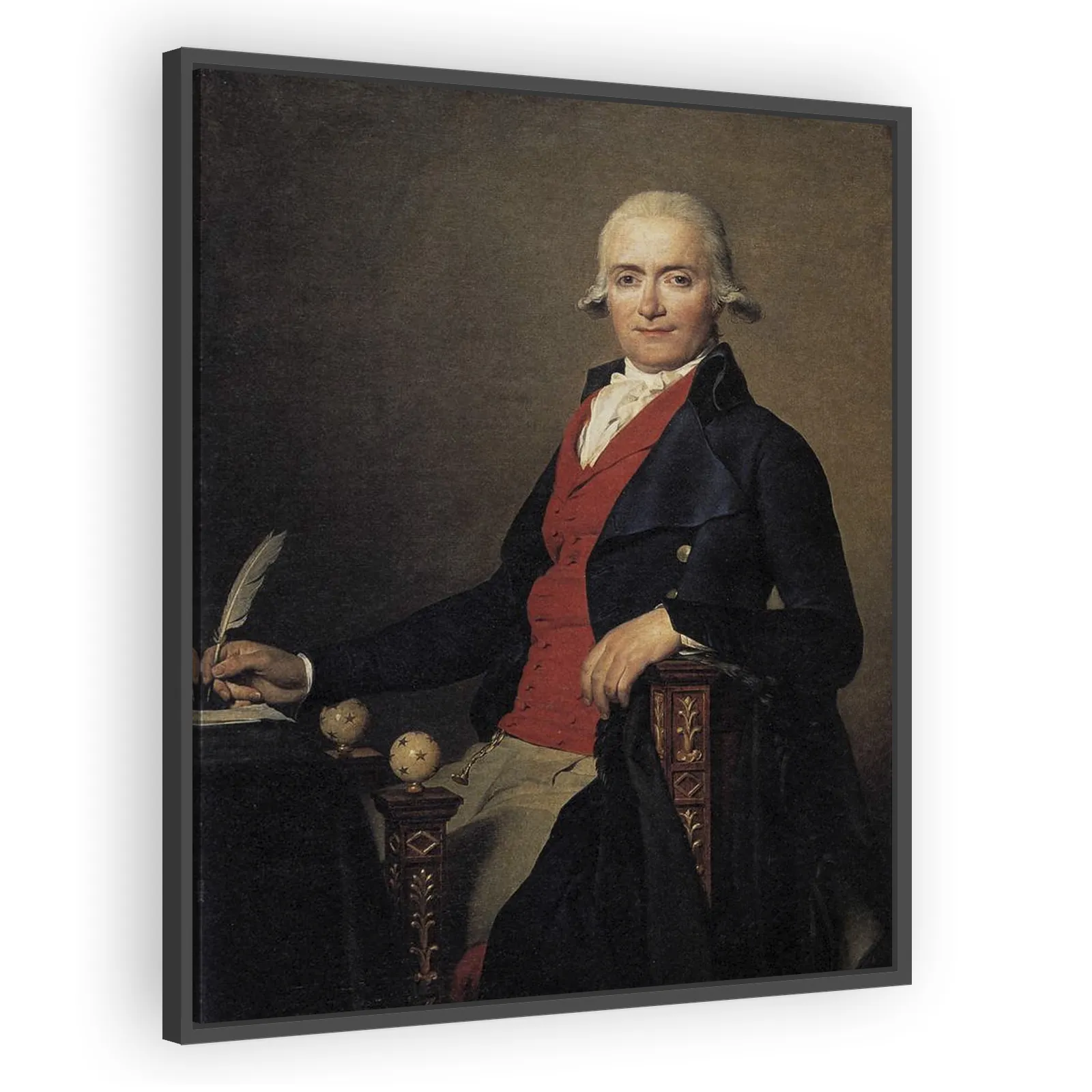 Portrait of Gaspar Mayer by Jacques Louis David