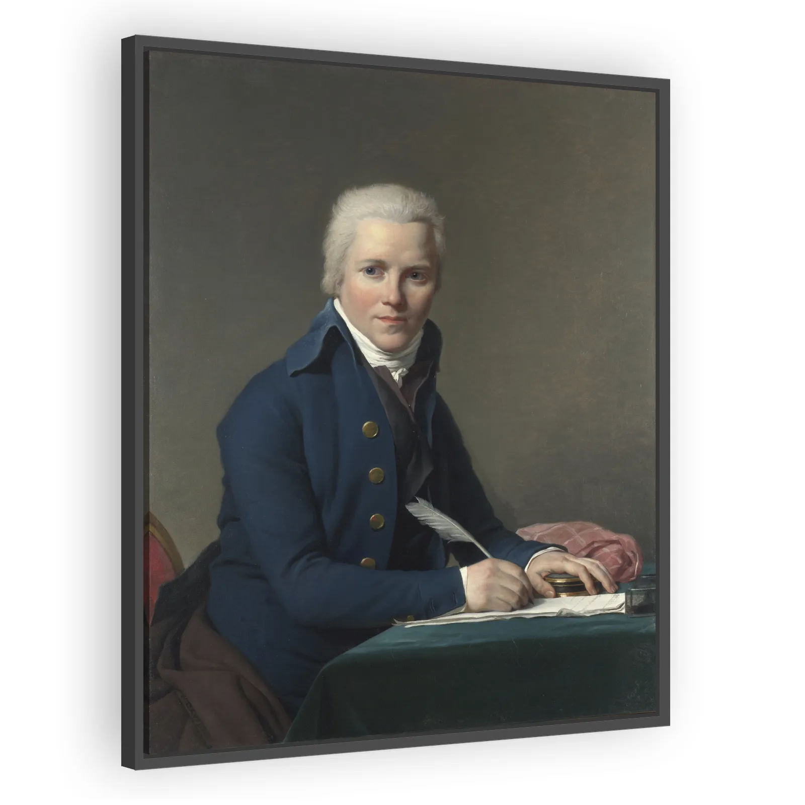 Portrait of Jacobus Blauw by Jacques Louis David