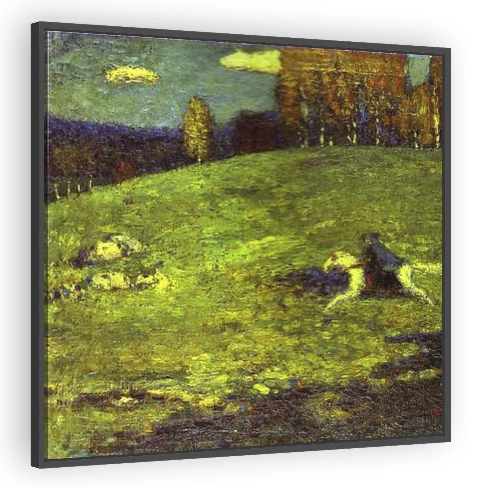 The Blue Rider by Wassily Kandinsky