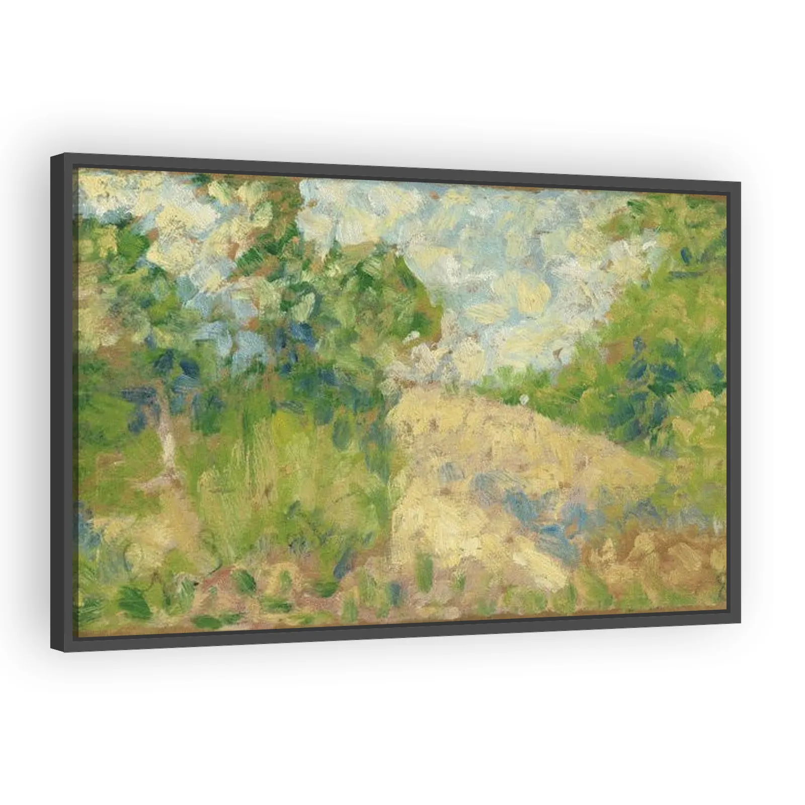 Paysage rose by Georges Seurat