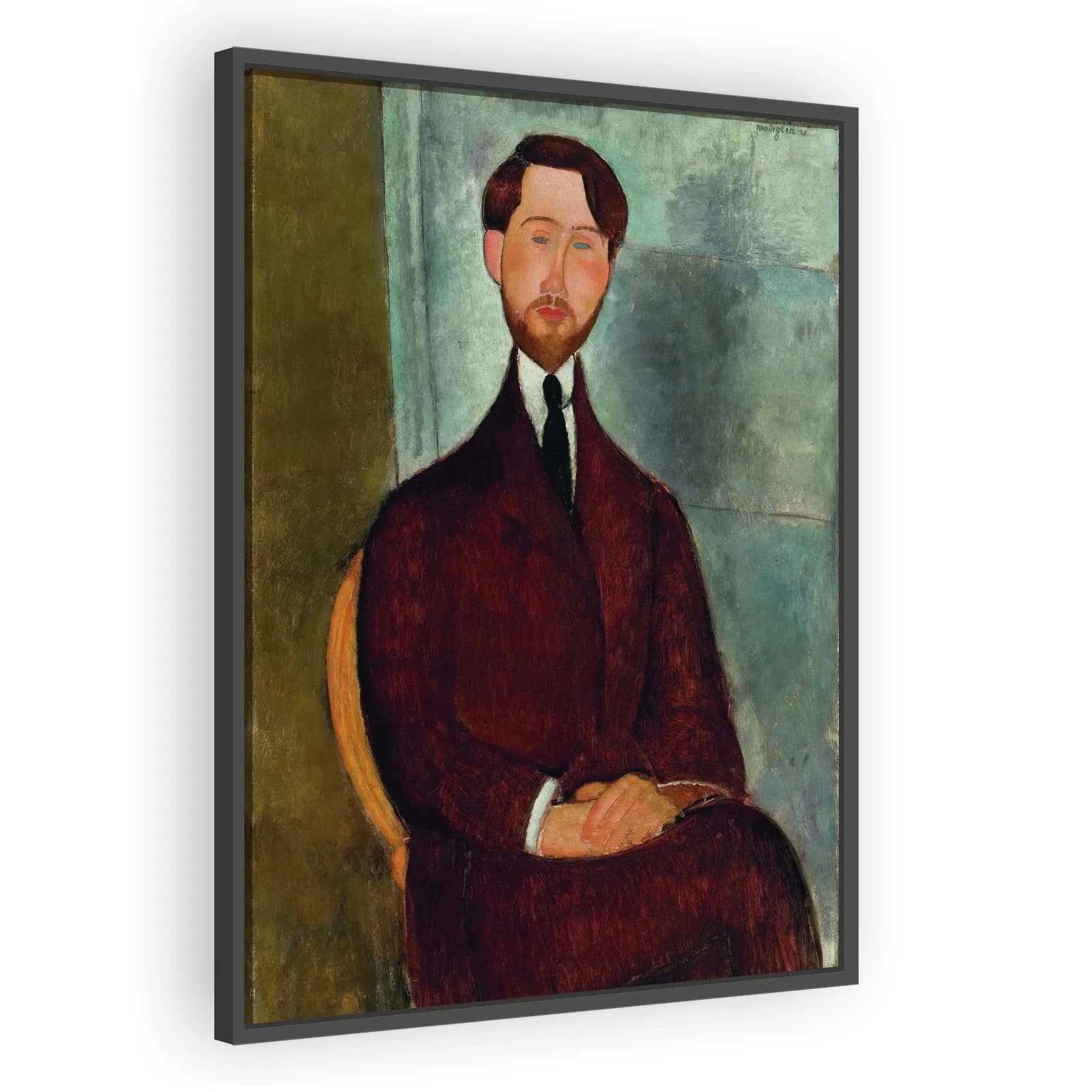 Portrait of Léopold Zborowski by Amedeo Modigliani