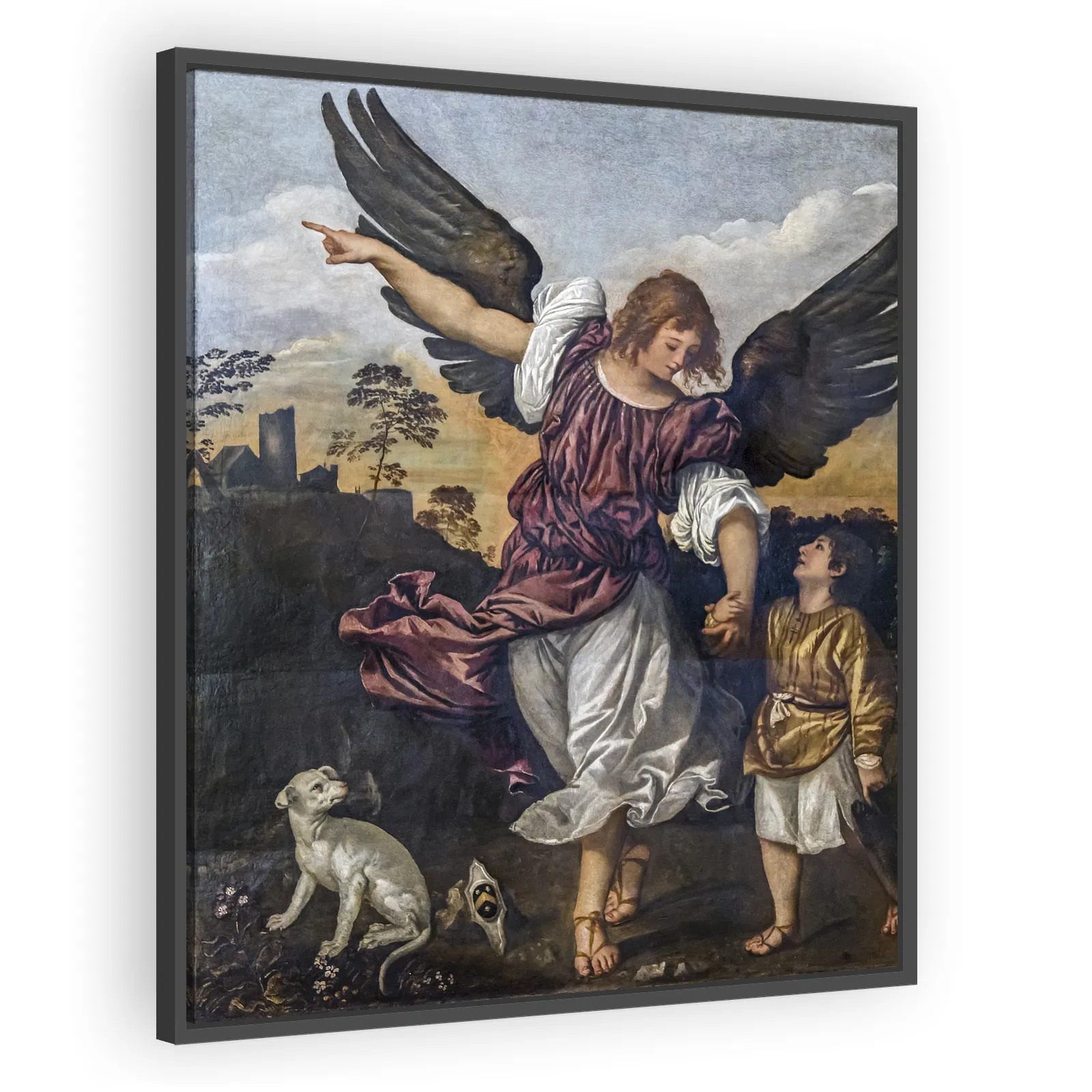 Archangel Raphael and Tobias by Titian